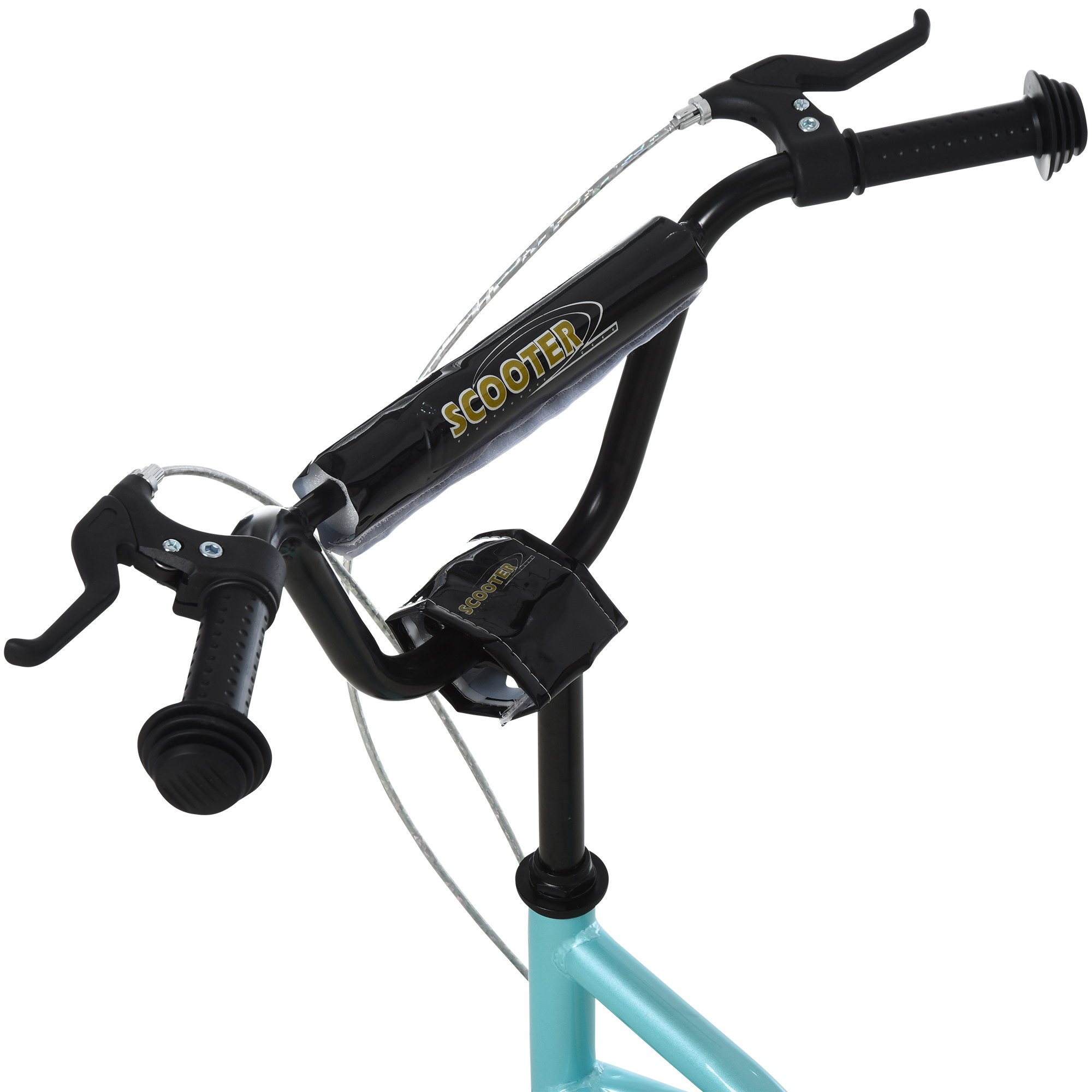 Stunt Scooter,Kids Scooter,12'' Rubber Tyre Kick Scooter With Adjustable