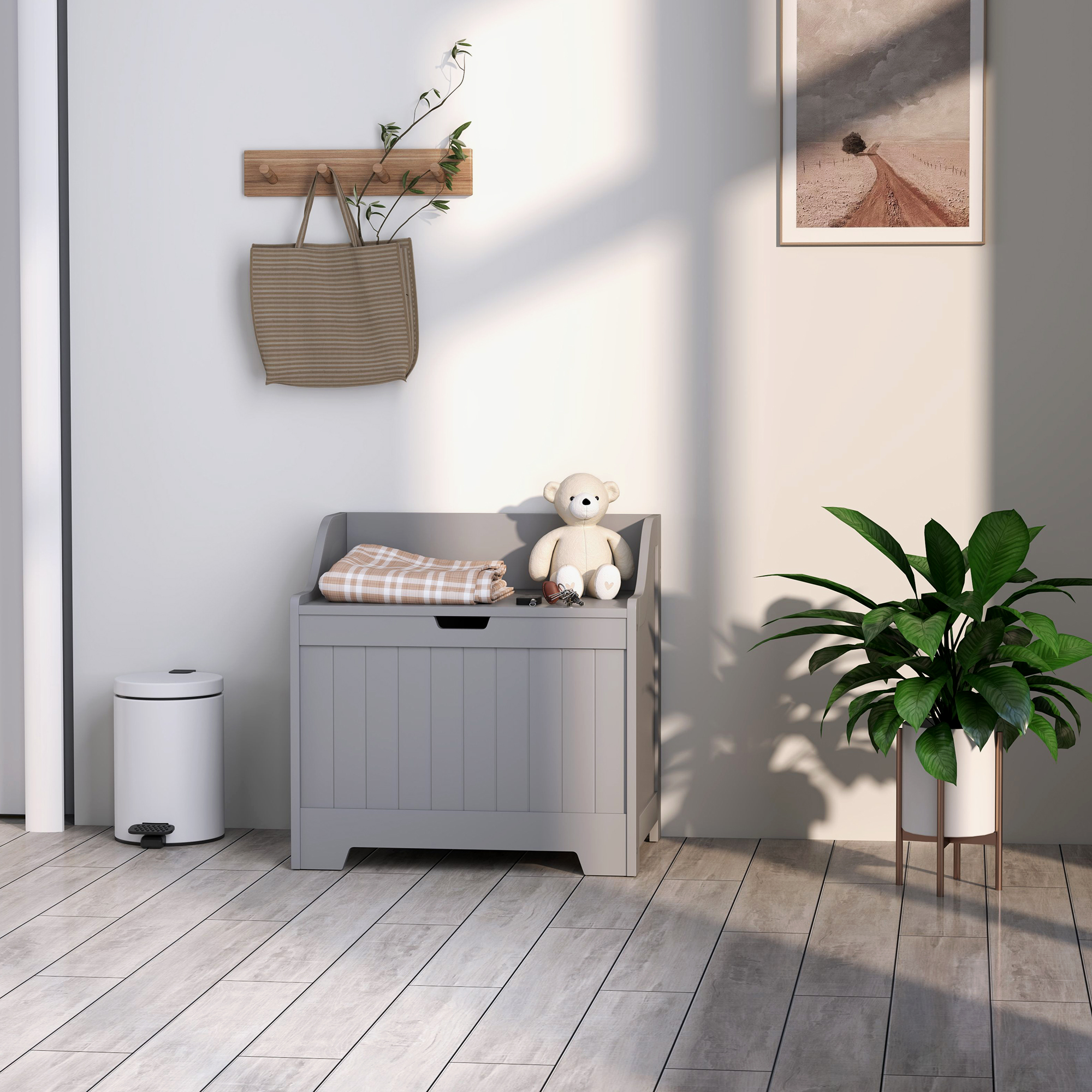 61L Home Storage Chest-Grey — image 3