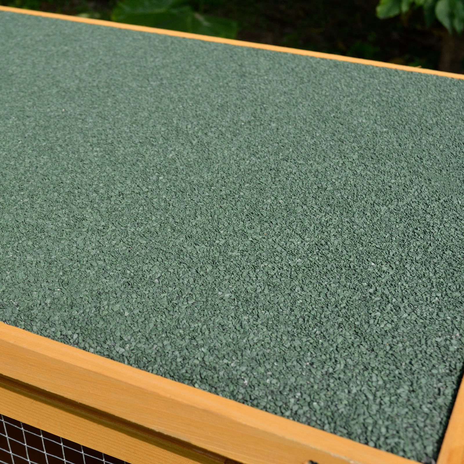 Rabbit Hutch Outdoor Guinea Pig Hutch House Small Animal Bunny Cage W/ Openable Roof,115 X 44 X 65 Cm detail photo 11