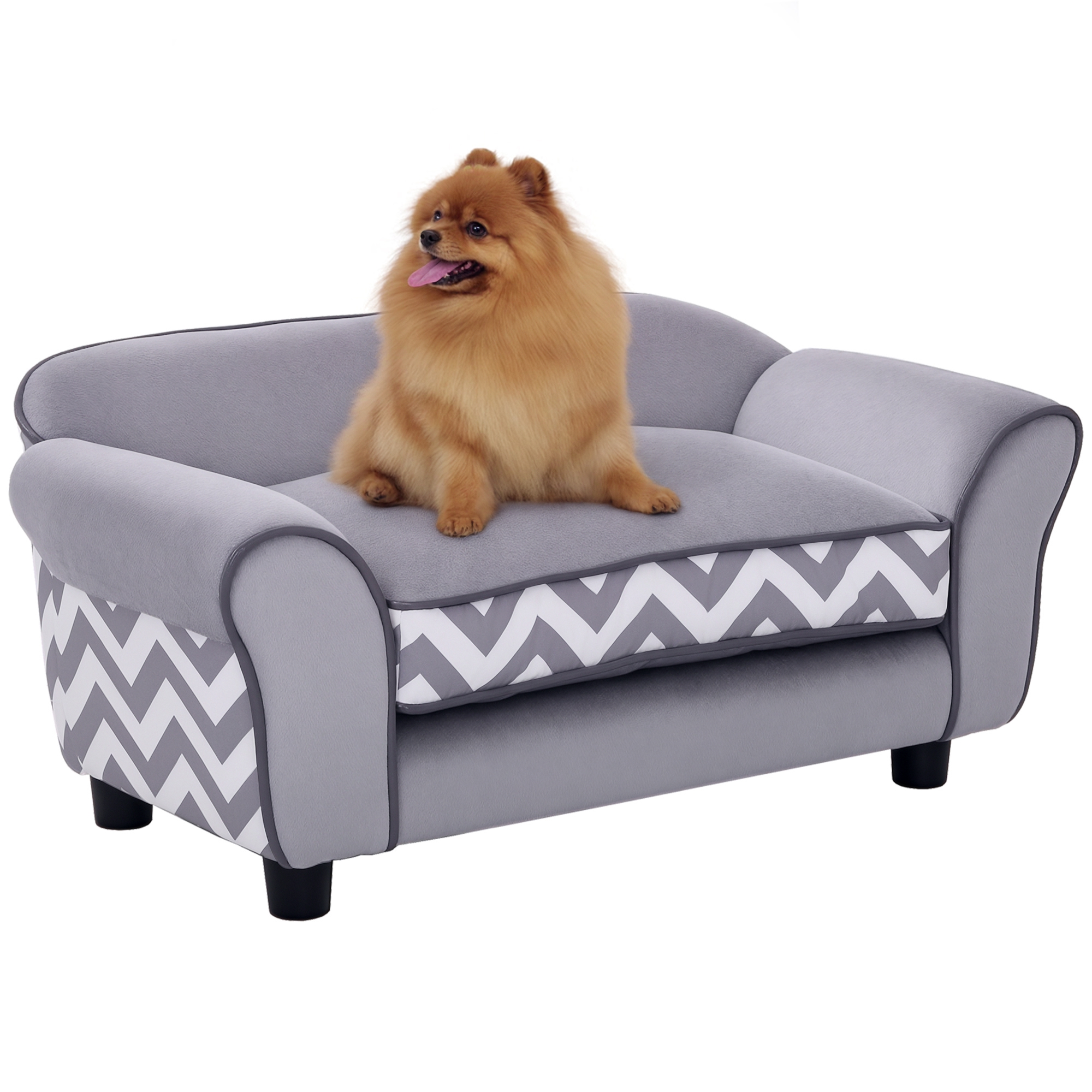 Dog Sofa Bed For XS-Sized Dogs,Cat With Soft Cushion,Pet Chair Lounge Washable — image 5