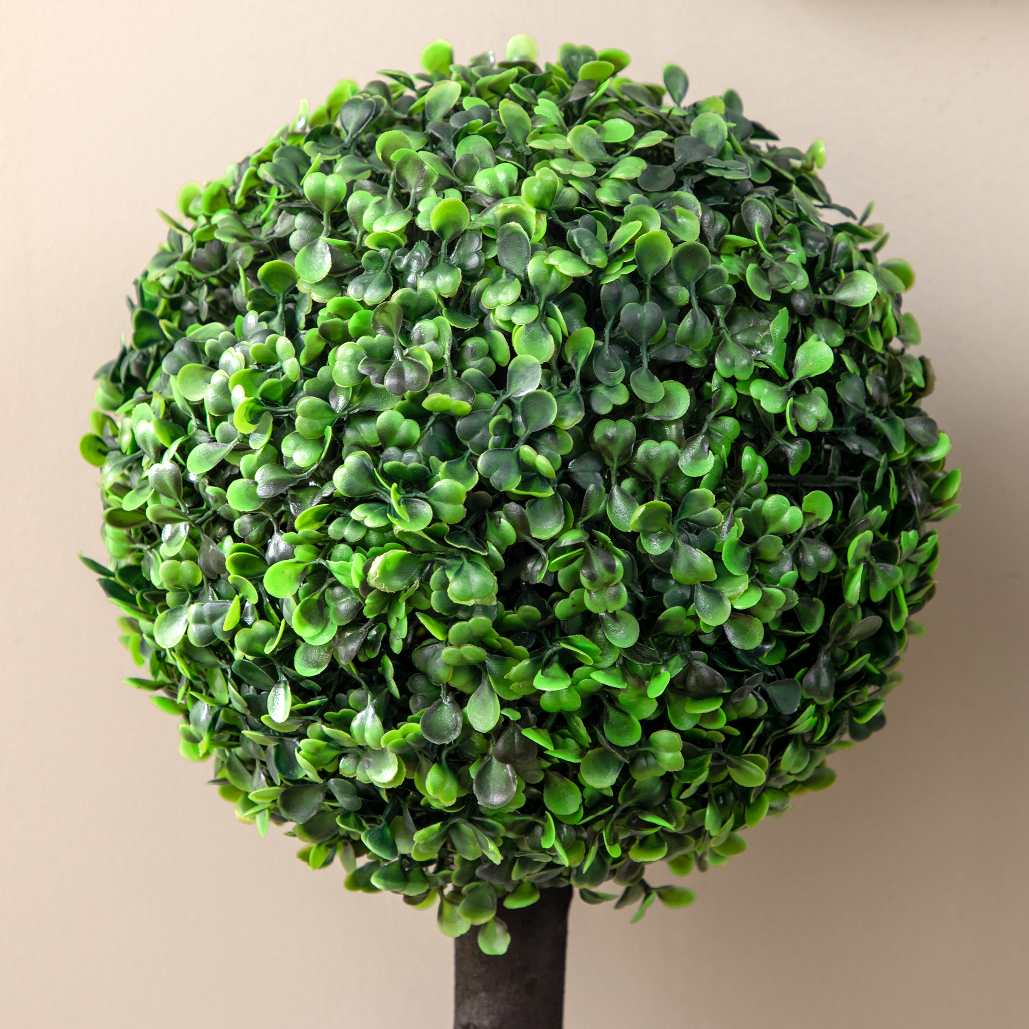 Set Of 2 Artificial Plants Boxwood Ball Trees In Pot Fake For Home Indoor — image 5
