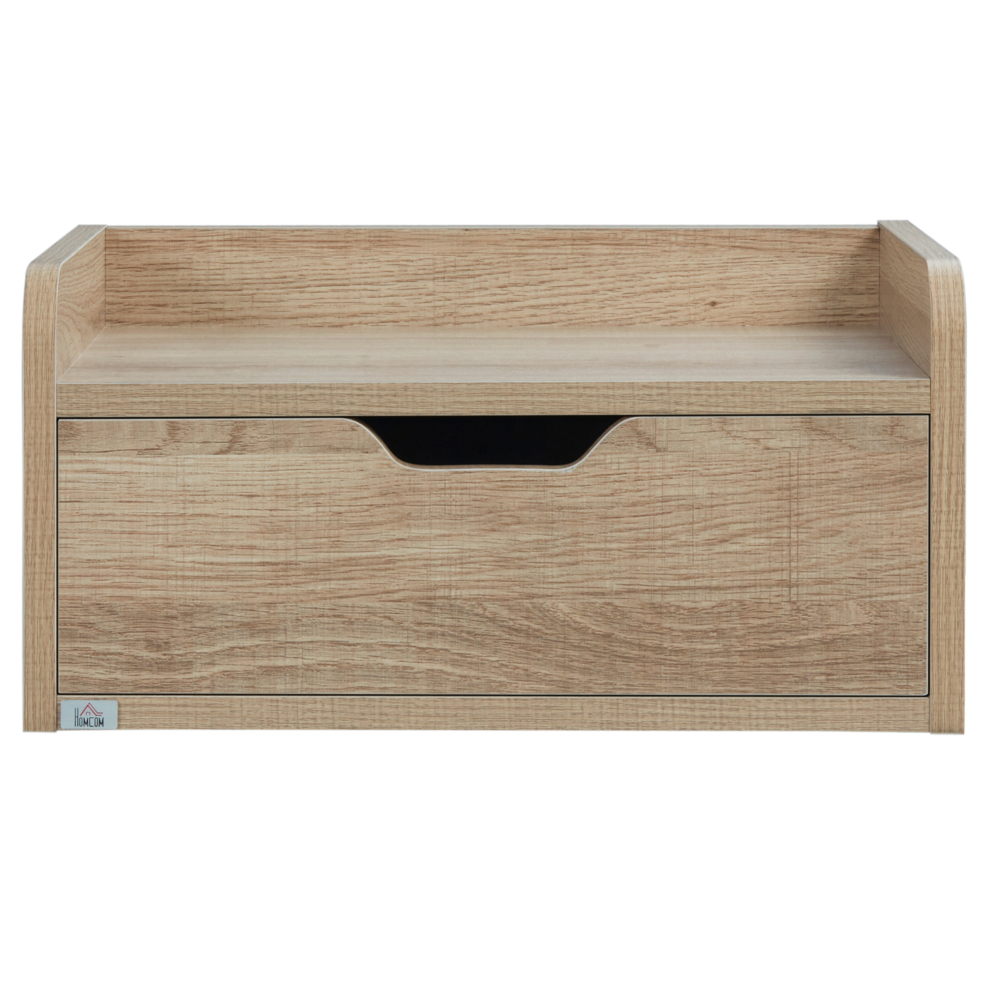 Floating Nightstands Set Of 2,Wall Mounted Bedside Table With Drawer — image 3