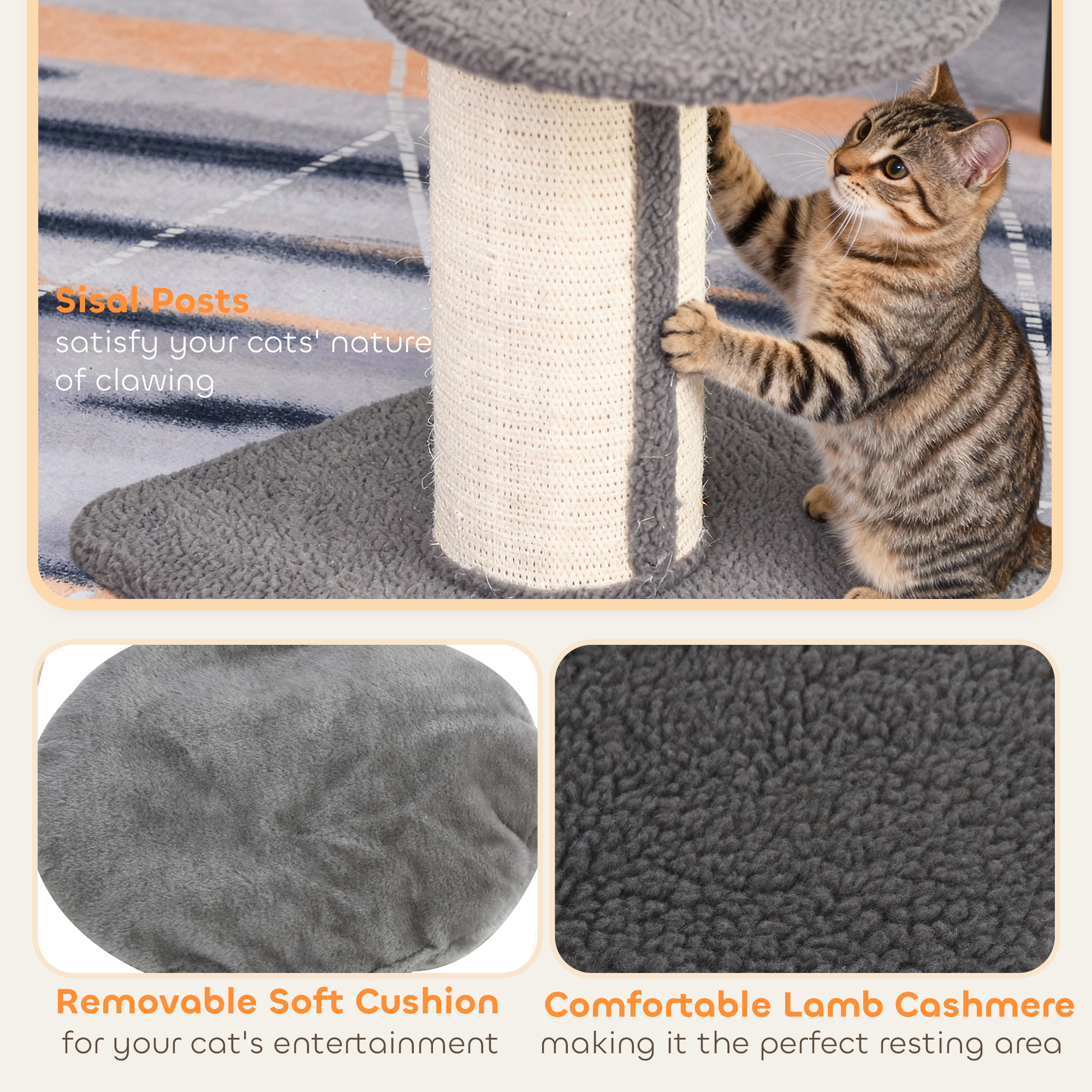 91cm Cat Tree,Cat Tower With Scratching