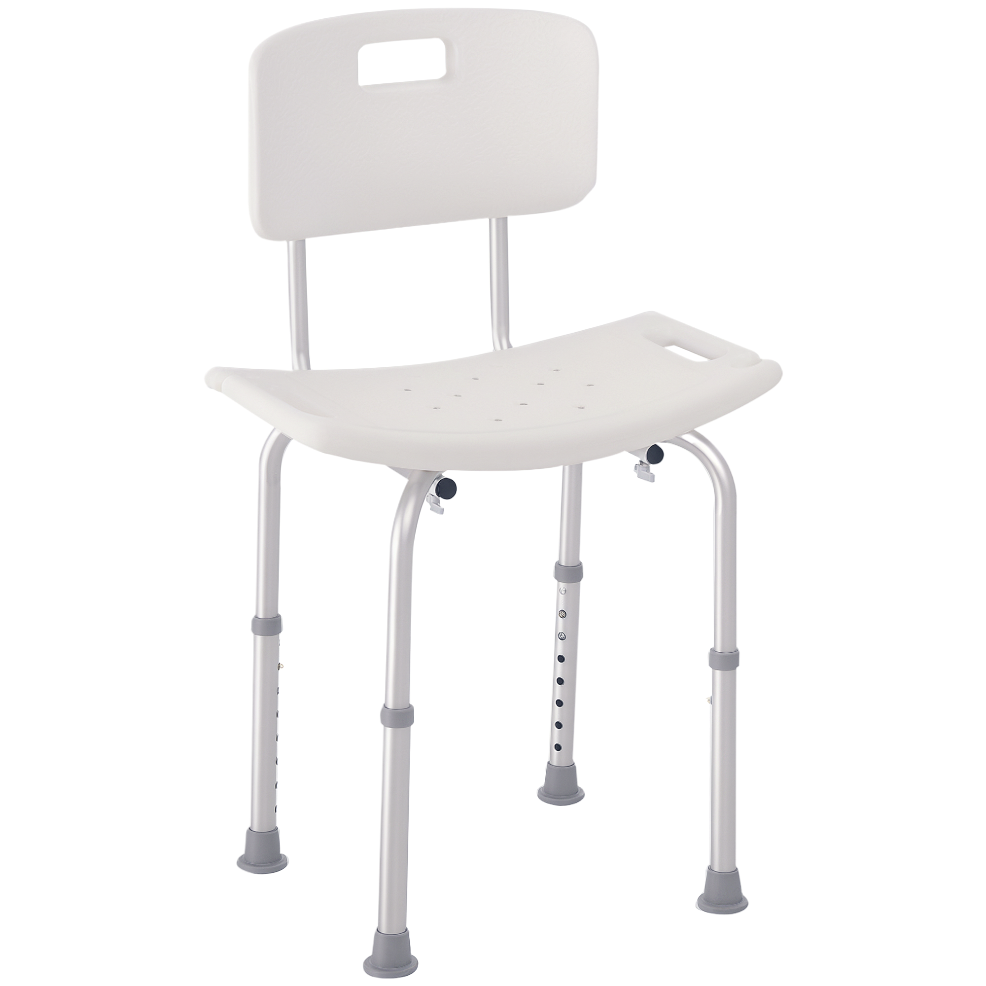 Bath Chair Shower Stool Safety Seat Bathroom Adjustable Positions Elderly Aids — image 4