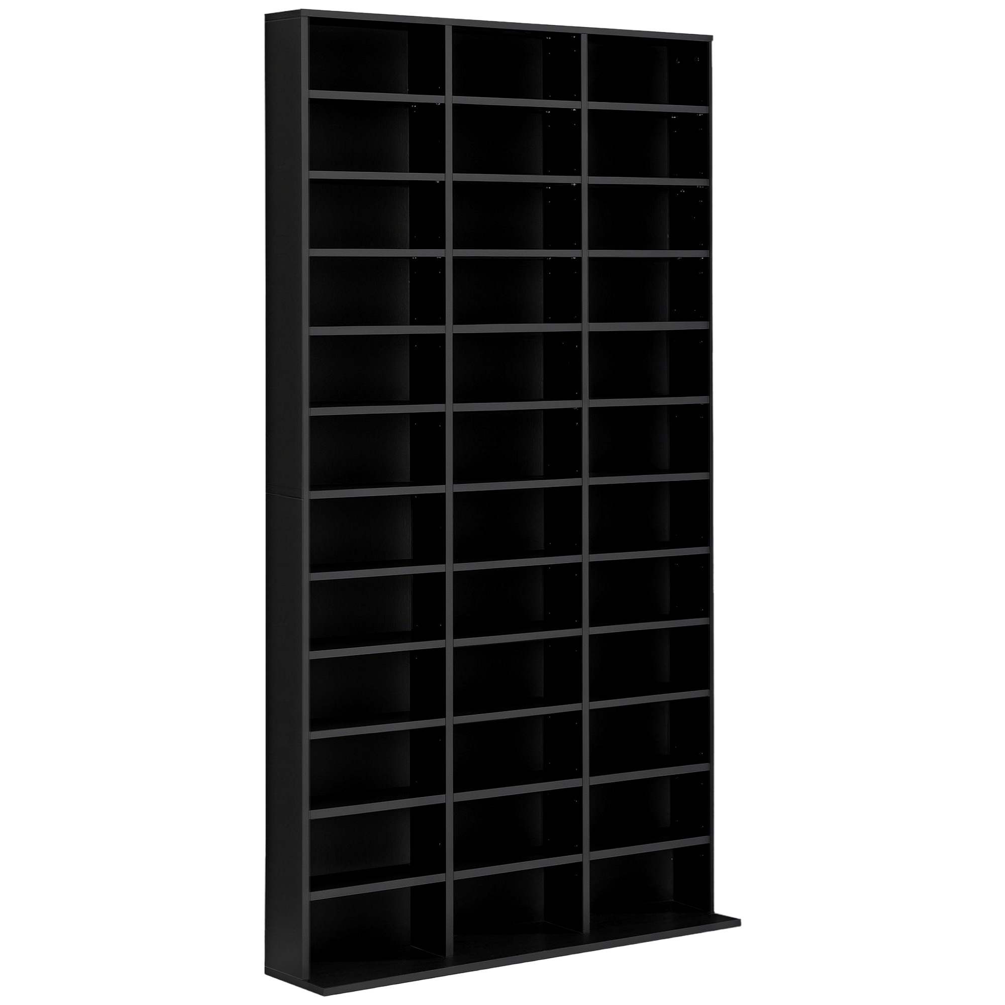 1116 CD/ 528 DVD Storage Unit,Media Shelf,Wooden Display Unit With Adjustable — image 4