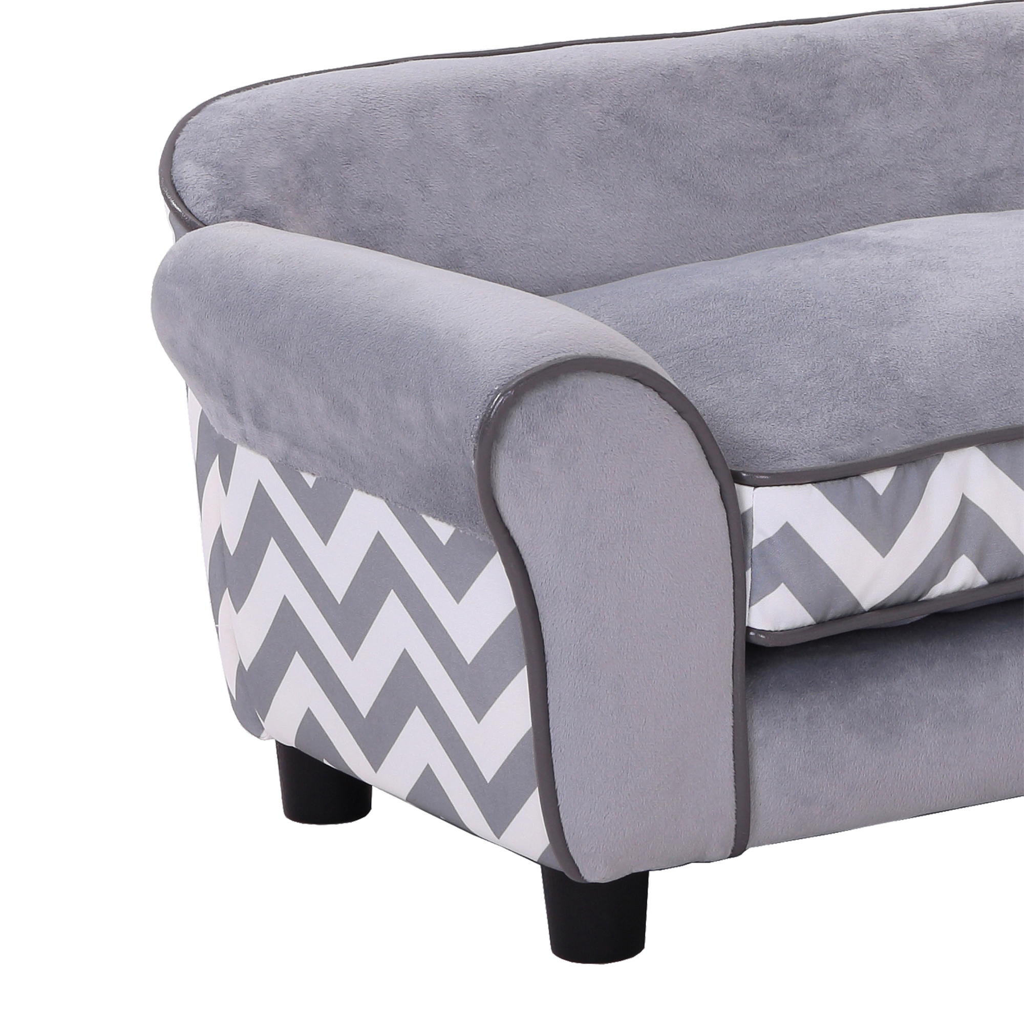 Dog Sofa Bed For XS-Sized Dogs,Cat With Soft Cushion,Pet Chair Lounge Washable — image 2