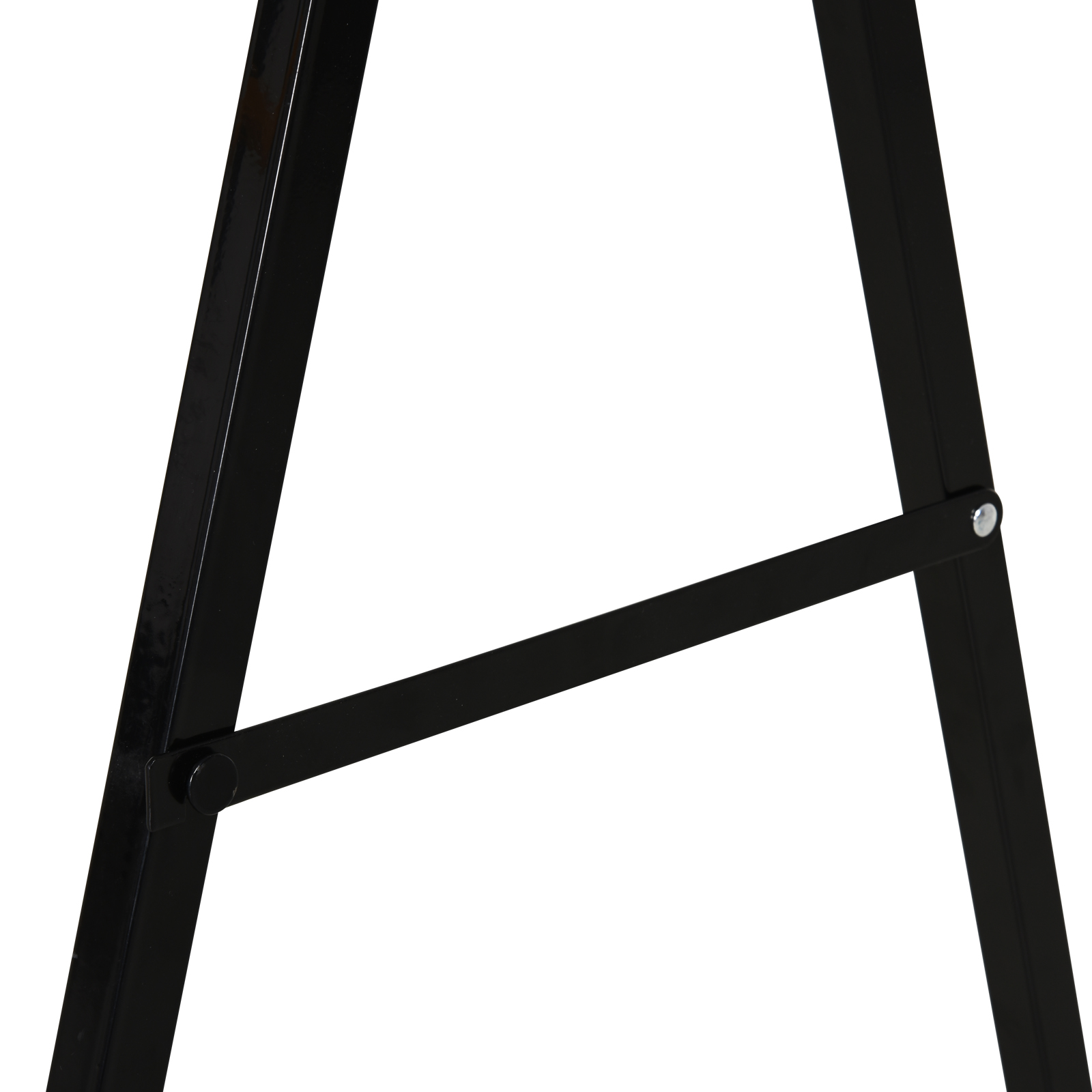 2PCS Saw Horse Twin Pack Folding Workbench Metal Trestle Stands With Non-slip — image 3