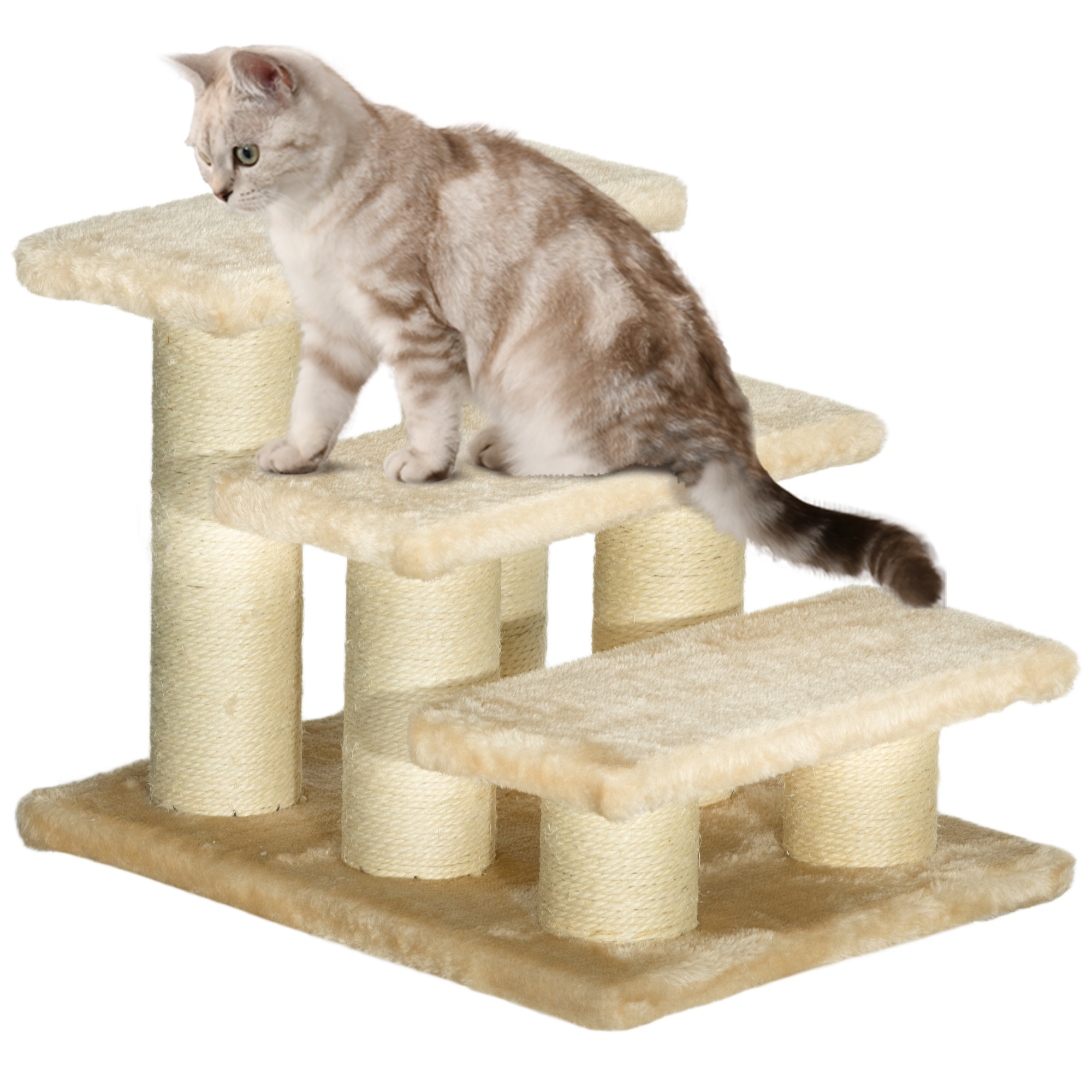 Pet Stairs 3-step Pet Ladder Cat Dog Stairs Climb Ladder