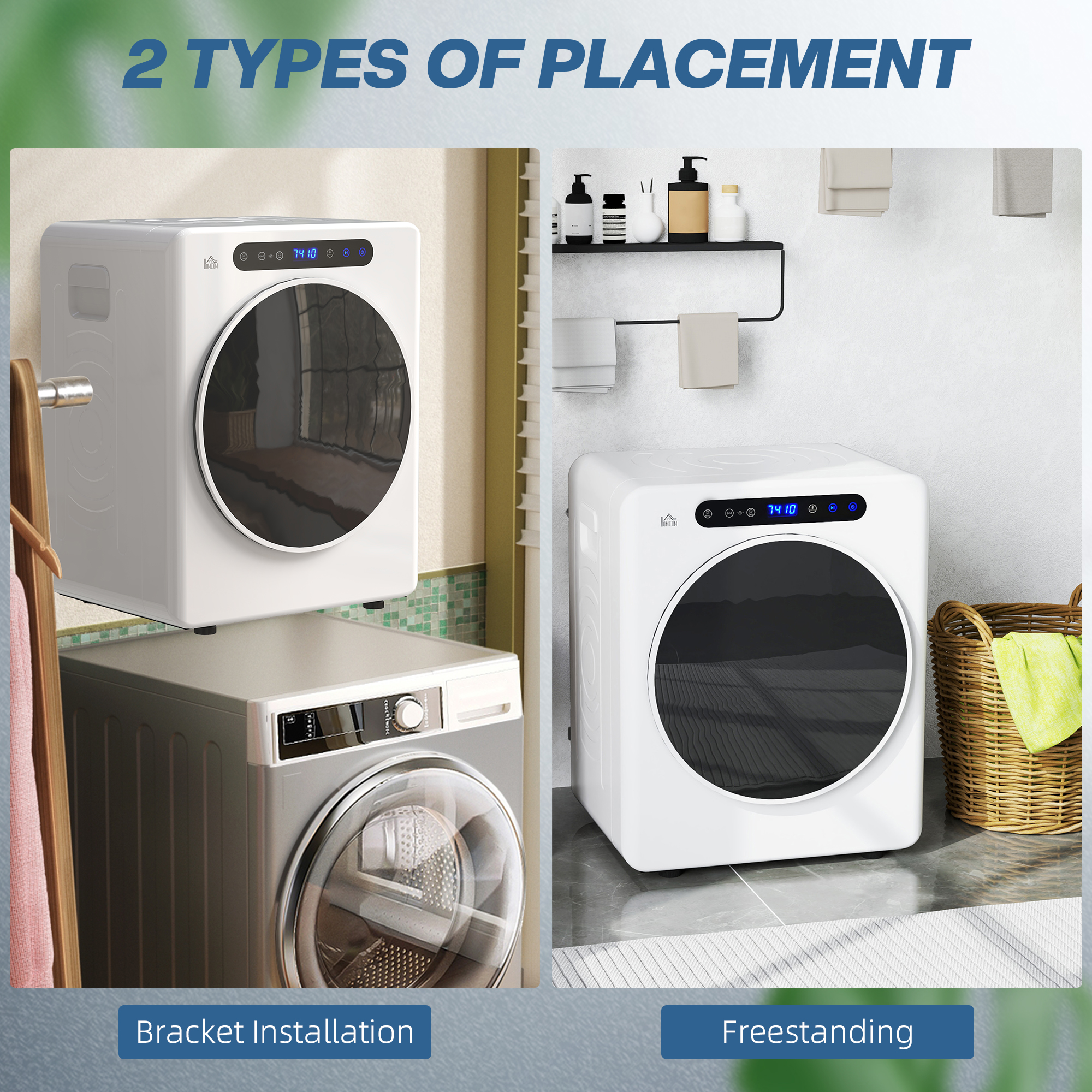 5kg Compact 40-60â Tumble Dryer-White