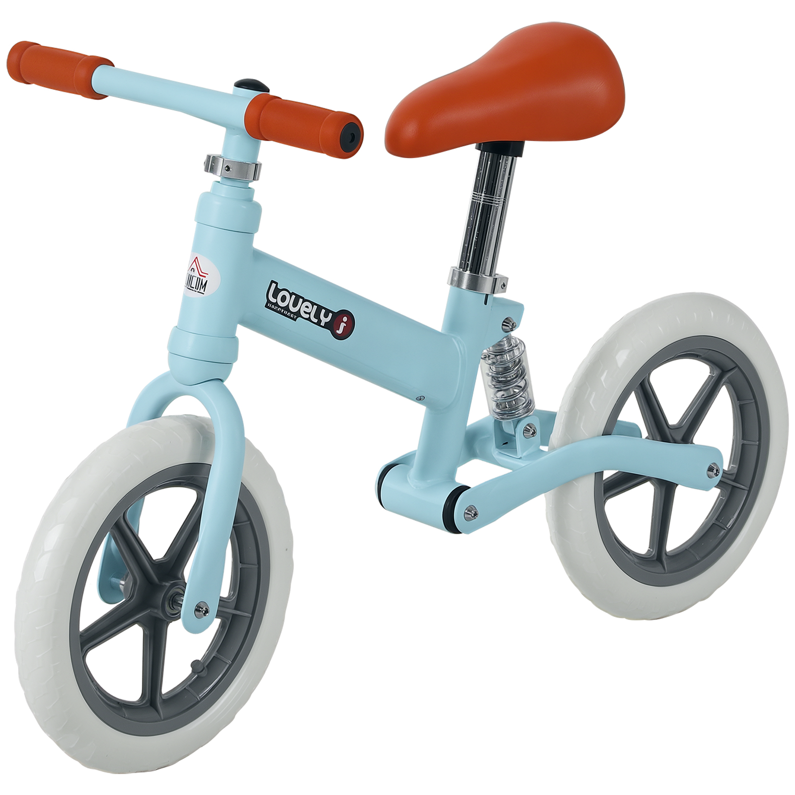 12" Kids Balance Bike No Pedal Bicycle EVA Tire Adjustable Seat Toddler — image 3