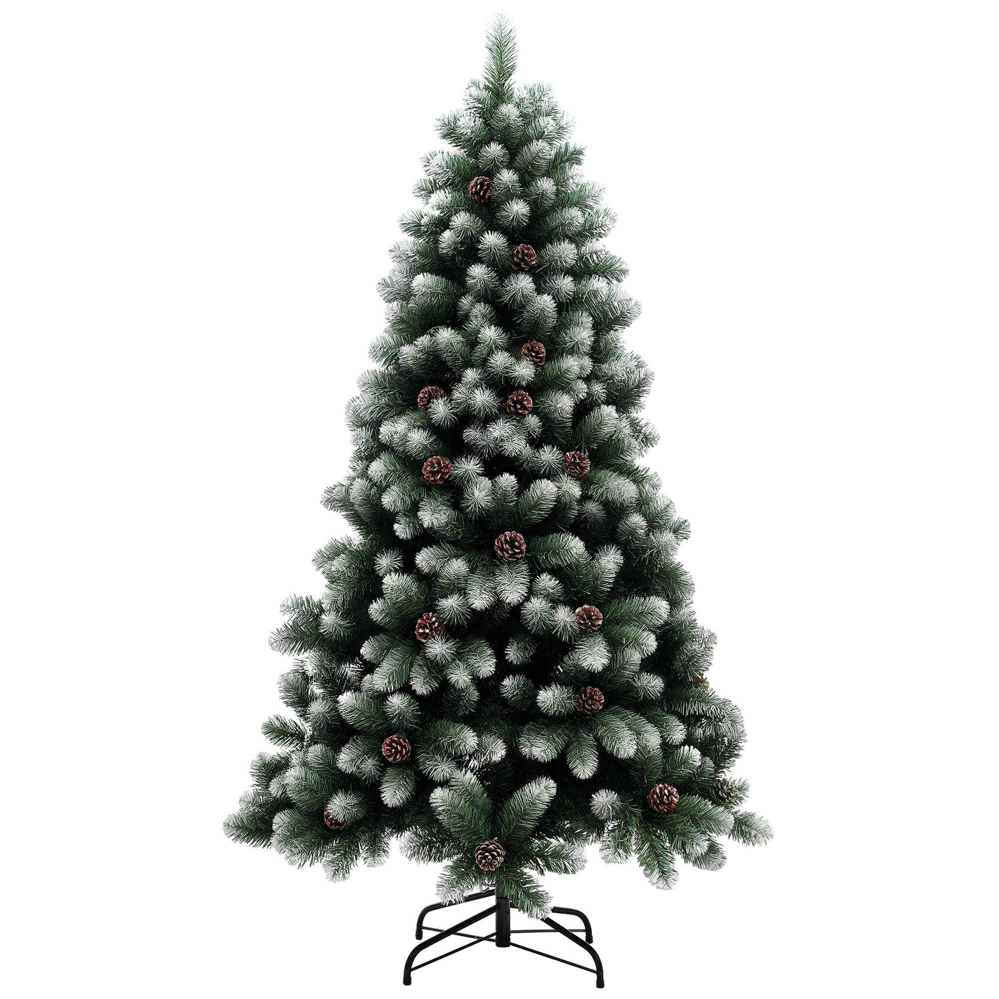 6ft Snow-Dipped Artificial Pine Christmas Tree — image 5