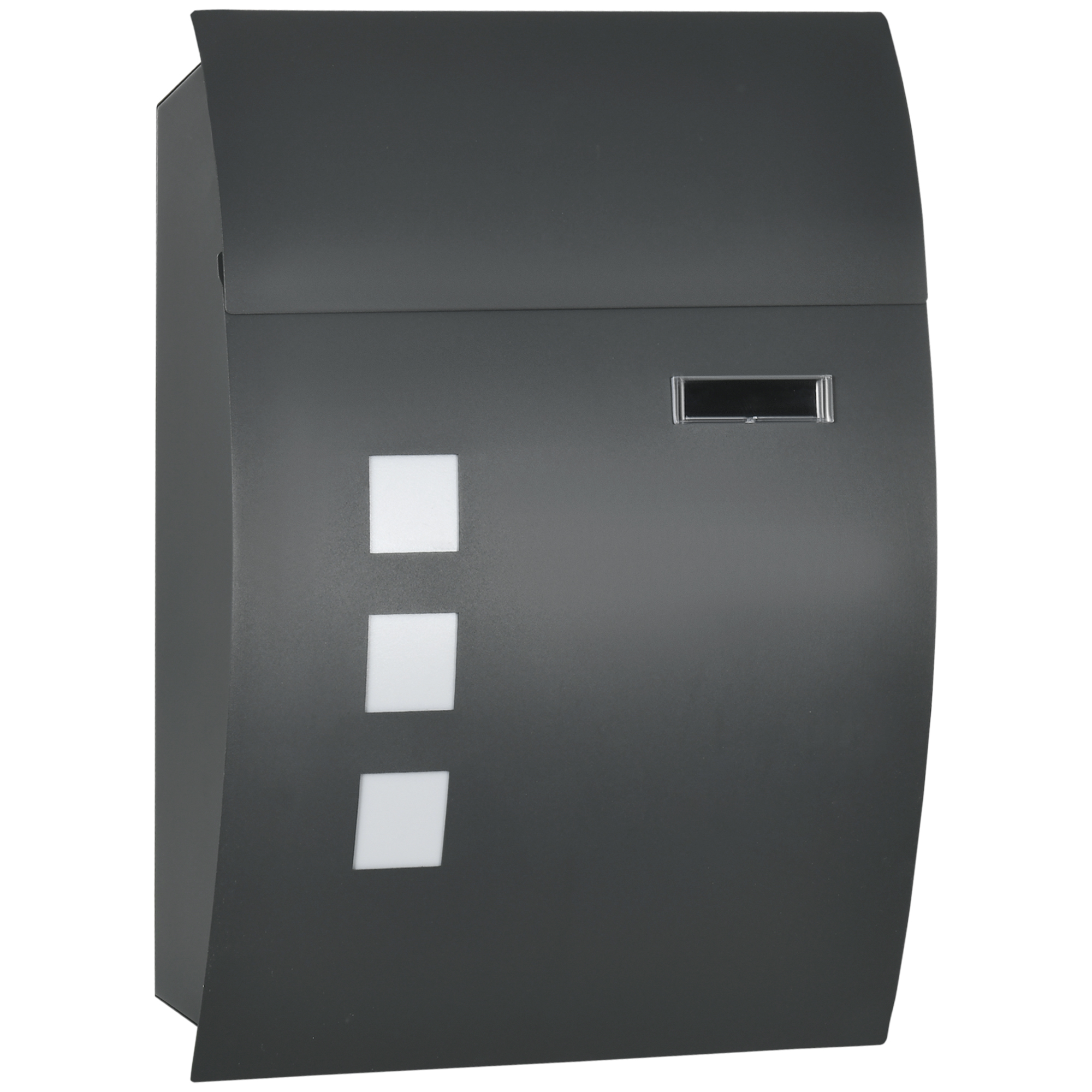 Wall Mounted Letter Box,Weatherproof Post Box For Outside Wall,Modern Mailbox — image 2
