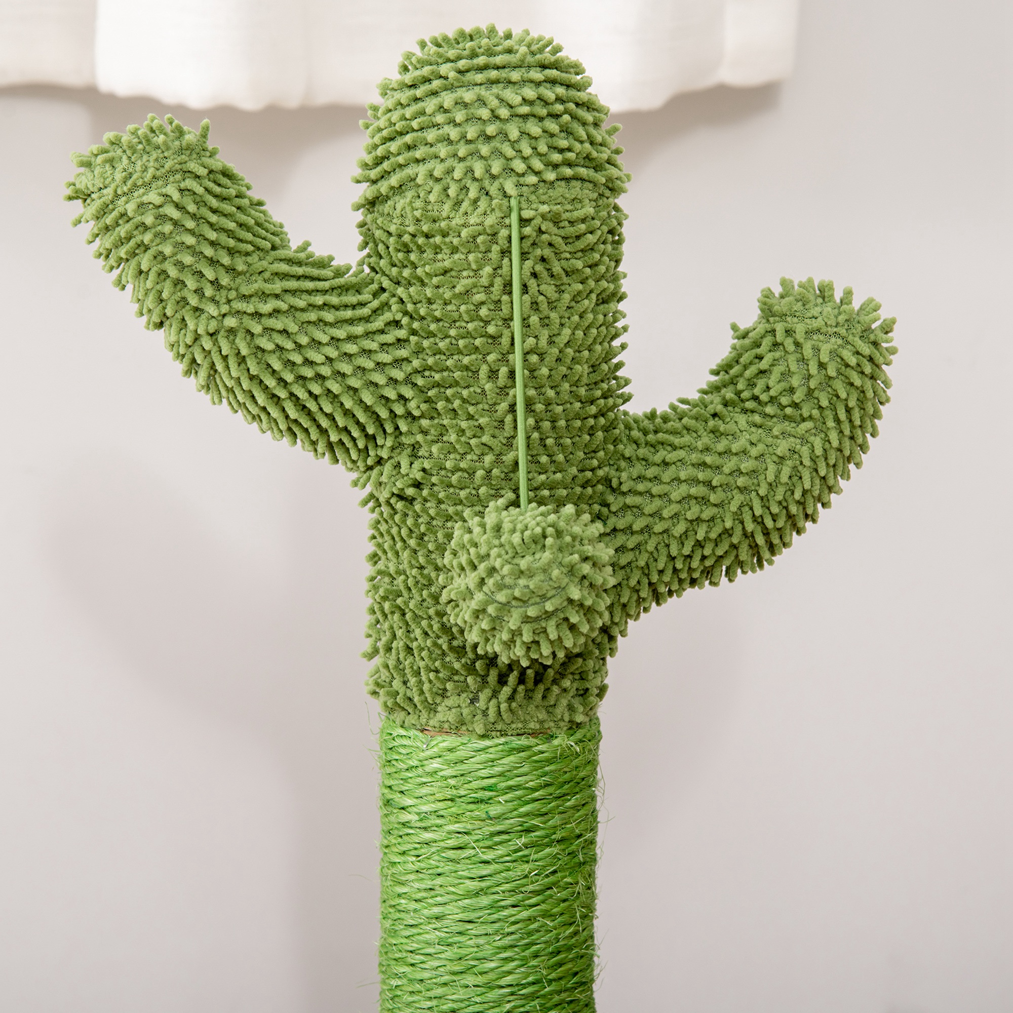 Cat Tree Cactus Sisal Scratching Post For Indoor Cats Play Tower Kitten — image 3