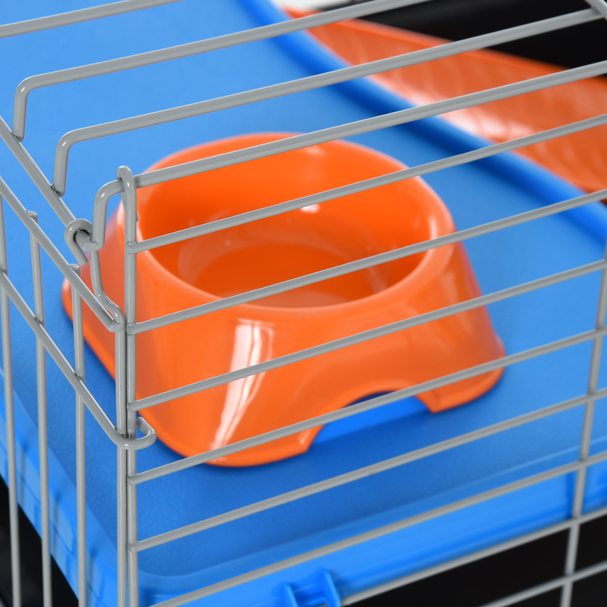 Small Animal Cage Rabbit Guinea Pigs Chinchillas W/ Wheels Water Bottle Food — image 5