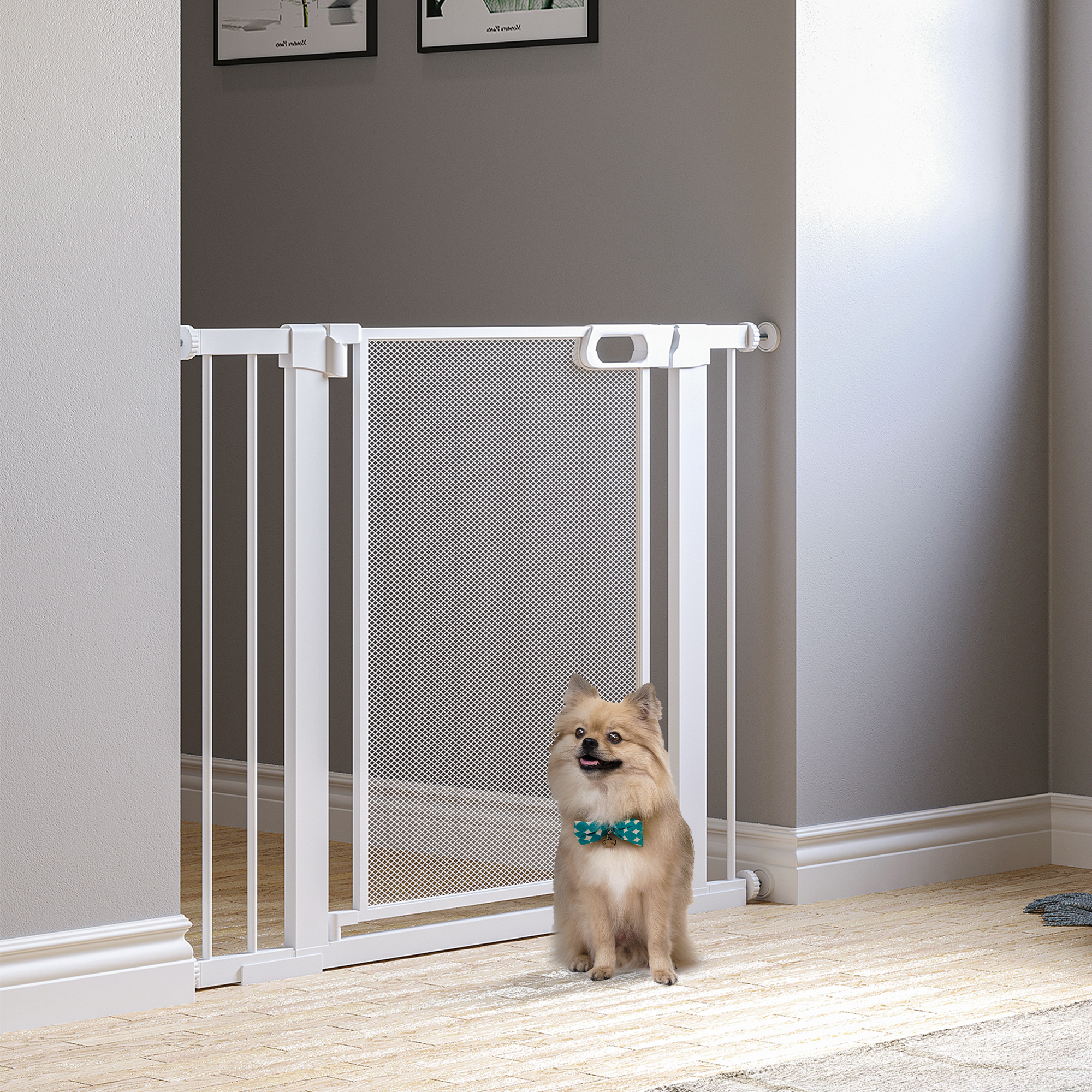 Pet Safety Gate,for Doorways,Staircases,Hallways,with Extensions — image 4
