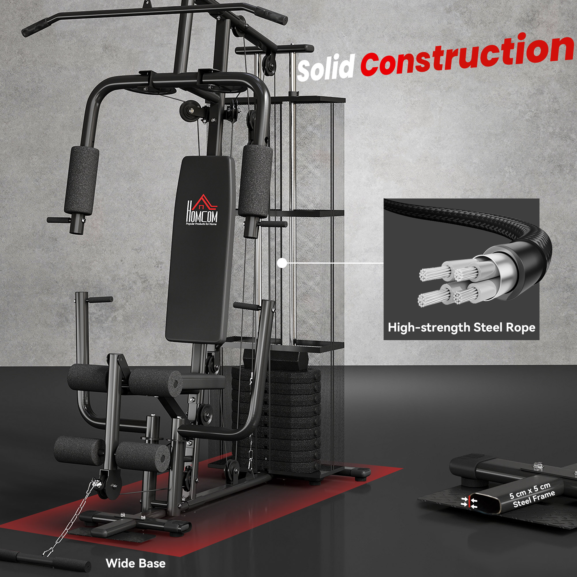 Home Gym Weight Training Workout Station Fitness Strength Machine — image 5
