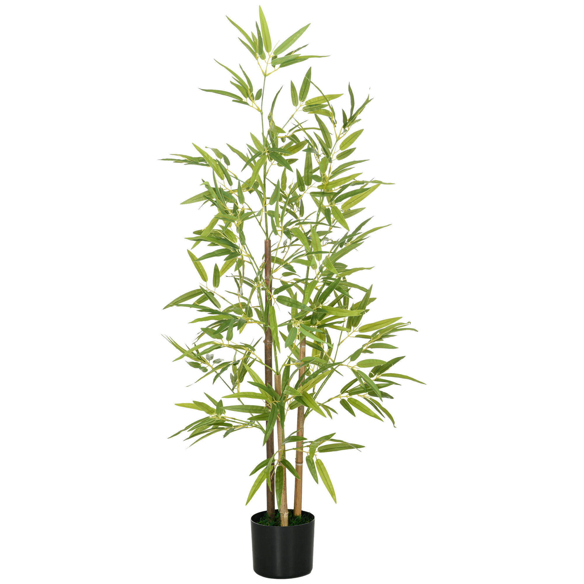 Artificial Plant Bamboo Tree Height 120 Cm With Pot For Home Indoor Decor — image 5