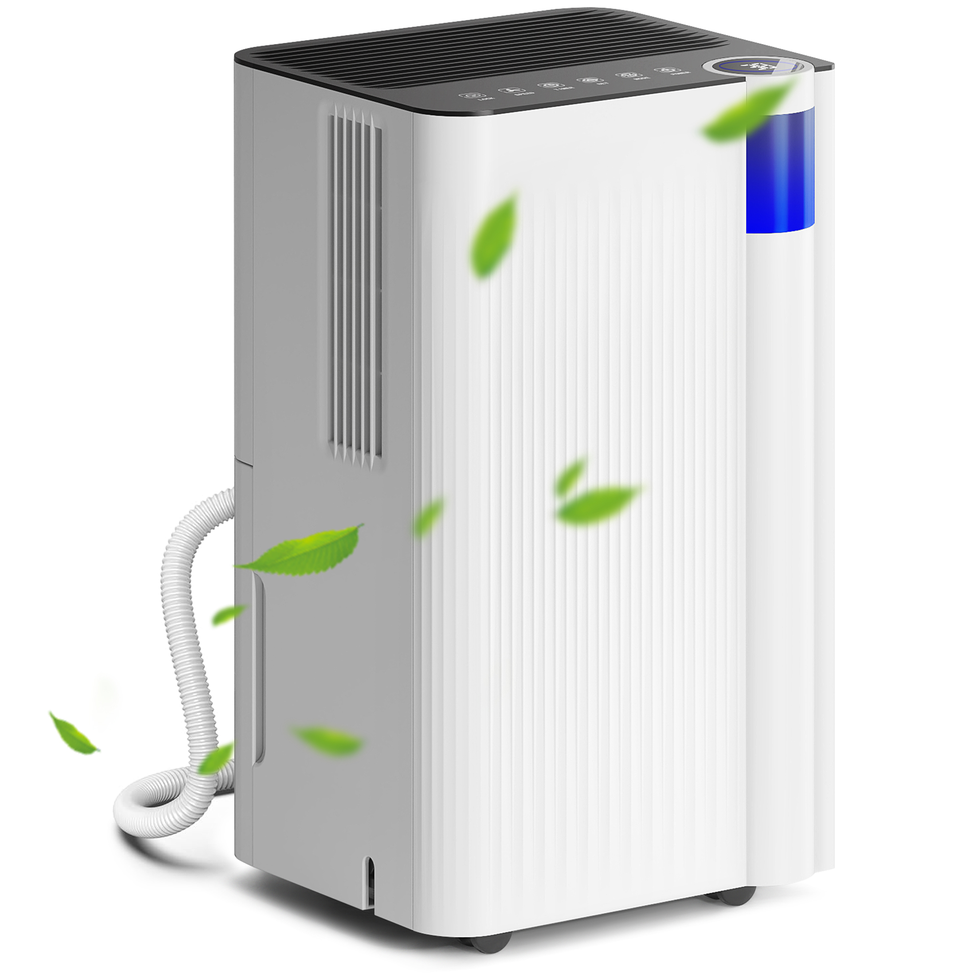12L/Day Dehumidifier,with Filter-White — image 2