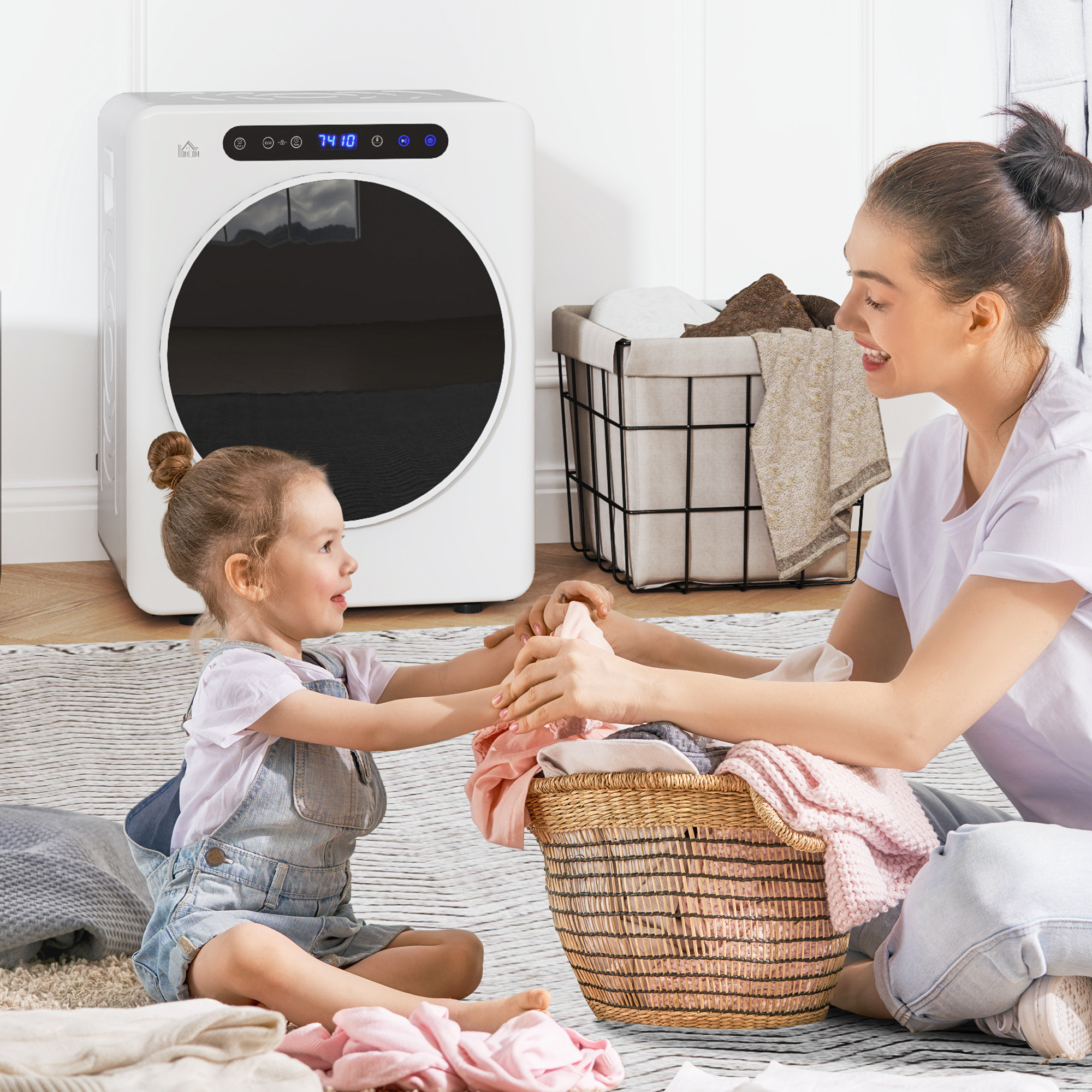 5kg Compact 40-60â Tumble Dryer-White