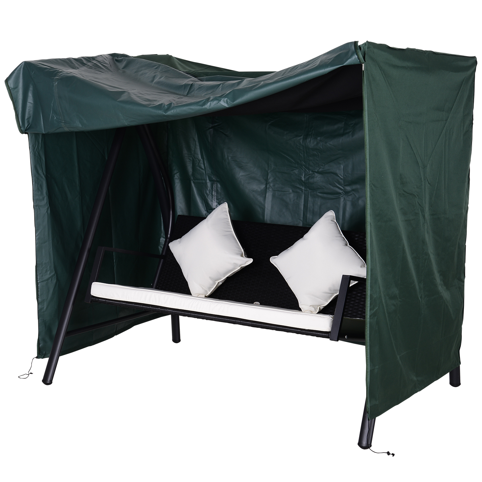152 X 177cm Three-Seater Swing Chair Protective Cover Green — image 2