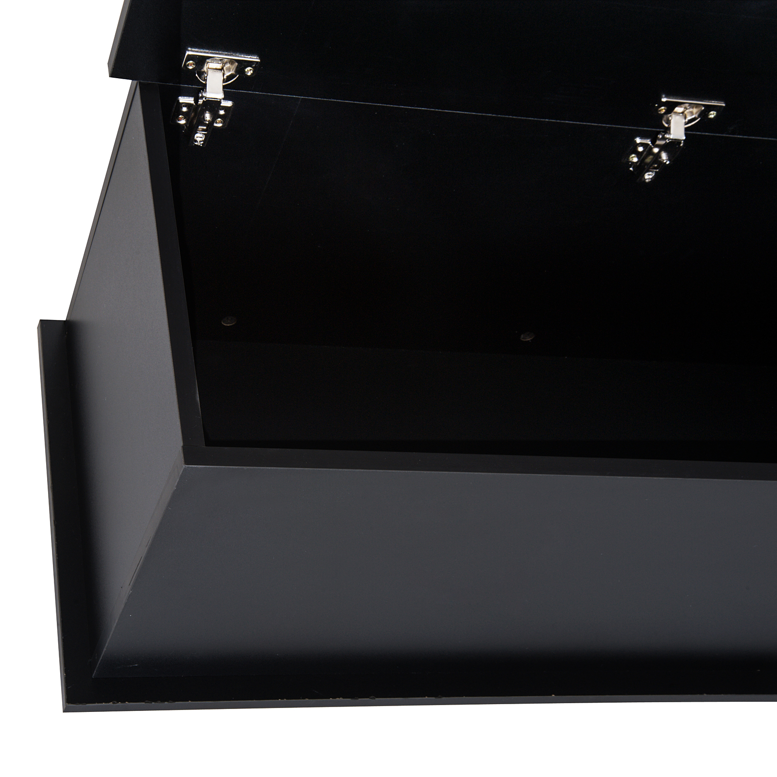 113L Storage Chest,Storage Box With Flip-Top Lid And 2 Safety Hinges,Storage — image 2