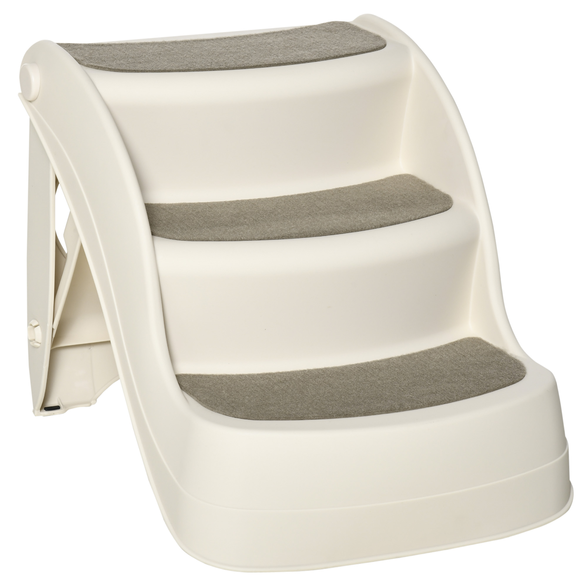 Foldable Dog Steps For Bed Sofa,Portable Stairs 3-Step High Bed,Pet — image 5