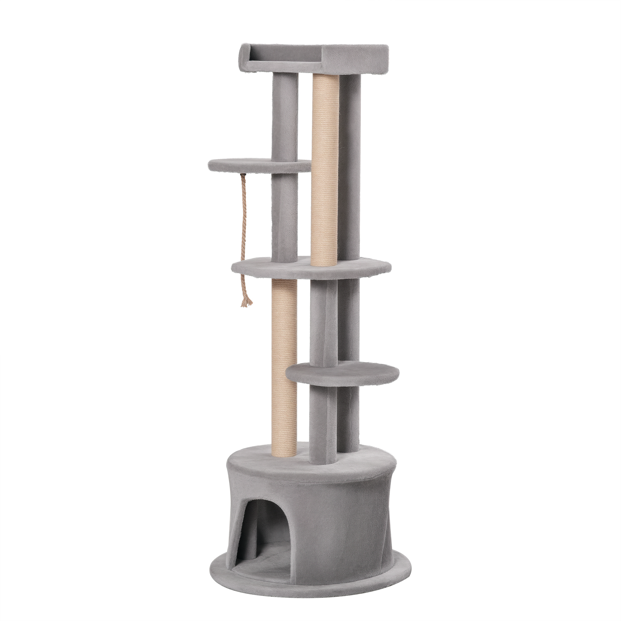 Cat Tree For Indoor Cats Kitten Tower Multi-level Activity Centre Pet Furniture — image 4