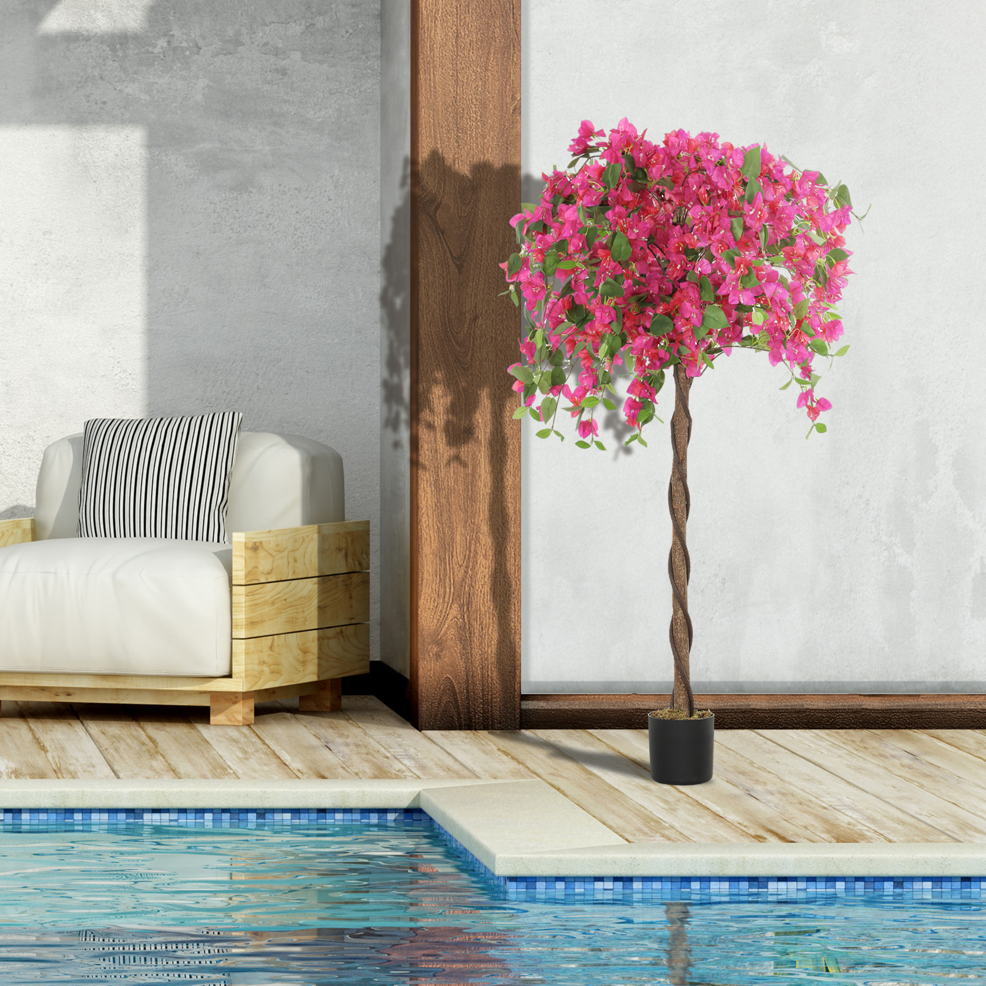 Artificial plants murraya,120 cm artificial blossom,fake