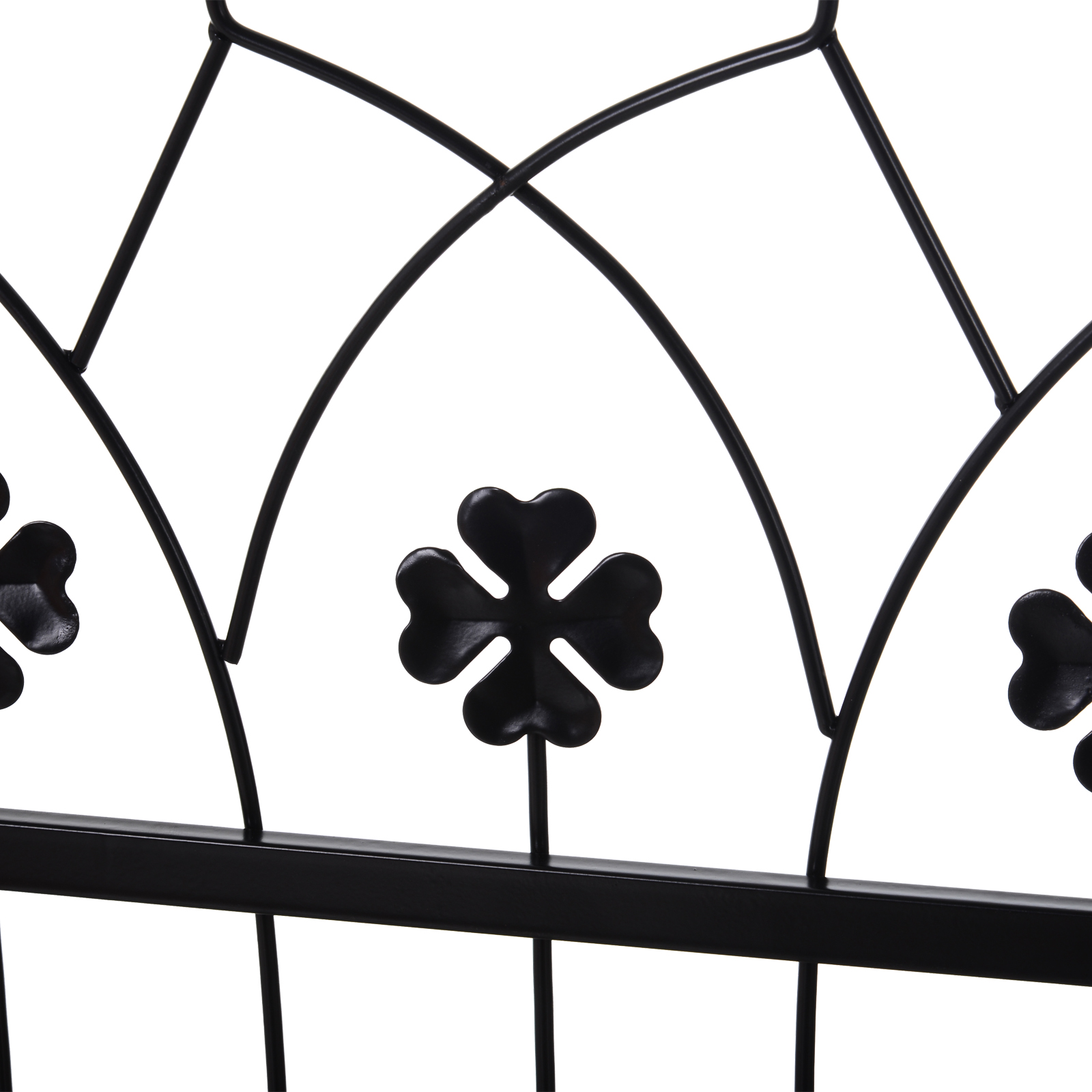 Garden Outdoor Entrance Arch With Door Patio Decoration For Rose Trellis Arbour — image 3
