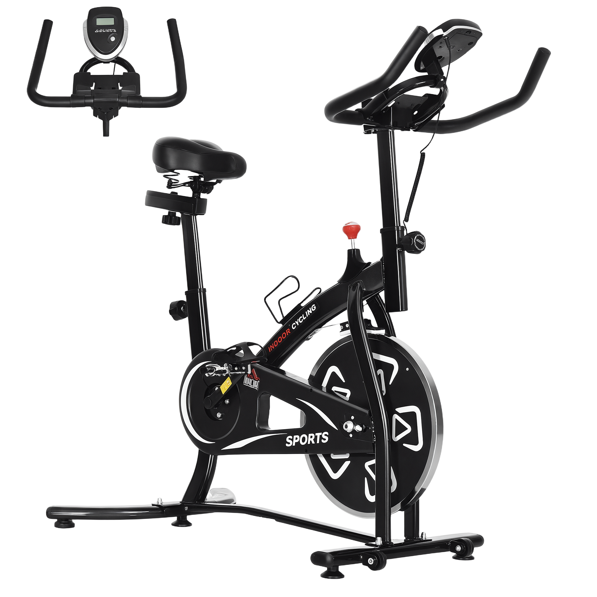 Indoor Stationary Exercise Bike 6kg Flywheel Fitness Cardio Workout Trainer — image 5