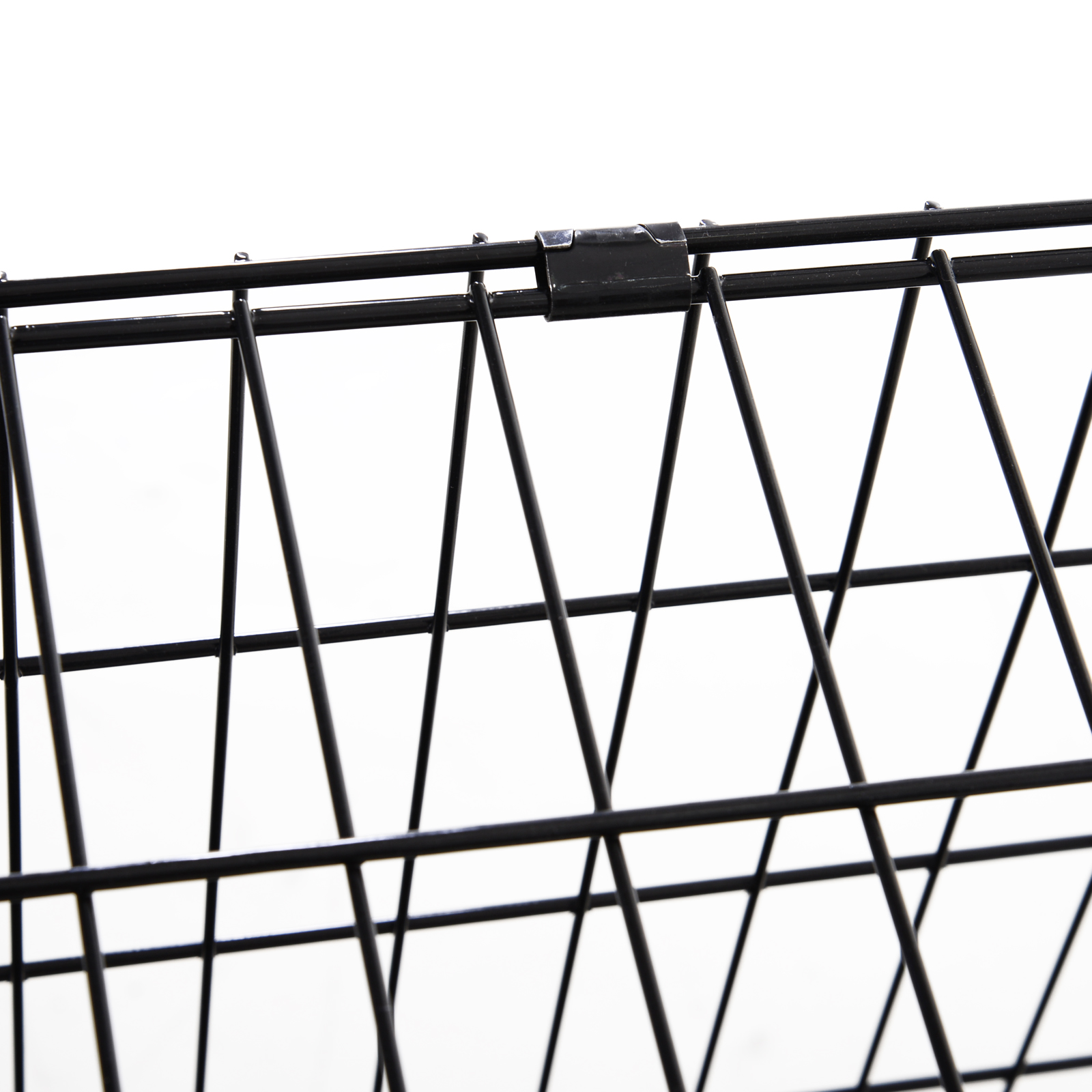 Trapeze Collapsible Dog Pet Travel Box Cage Removable Tray 93 X 58 X 65cm detail photo 3