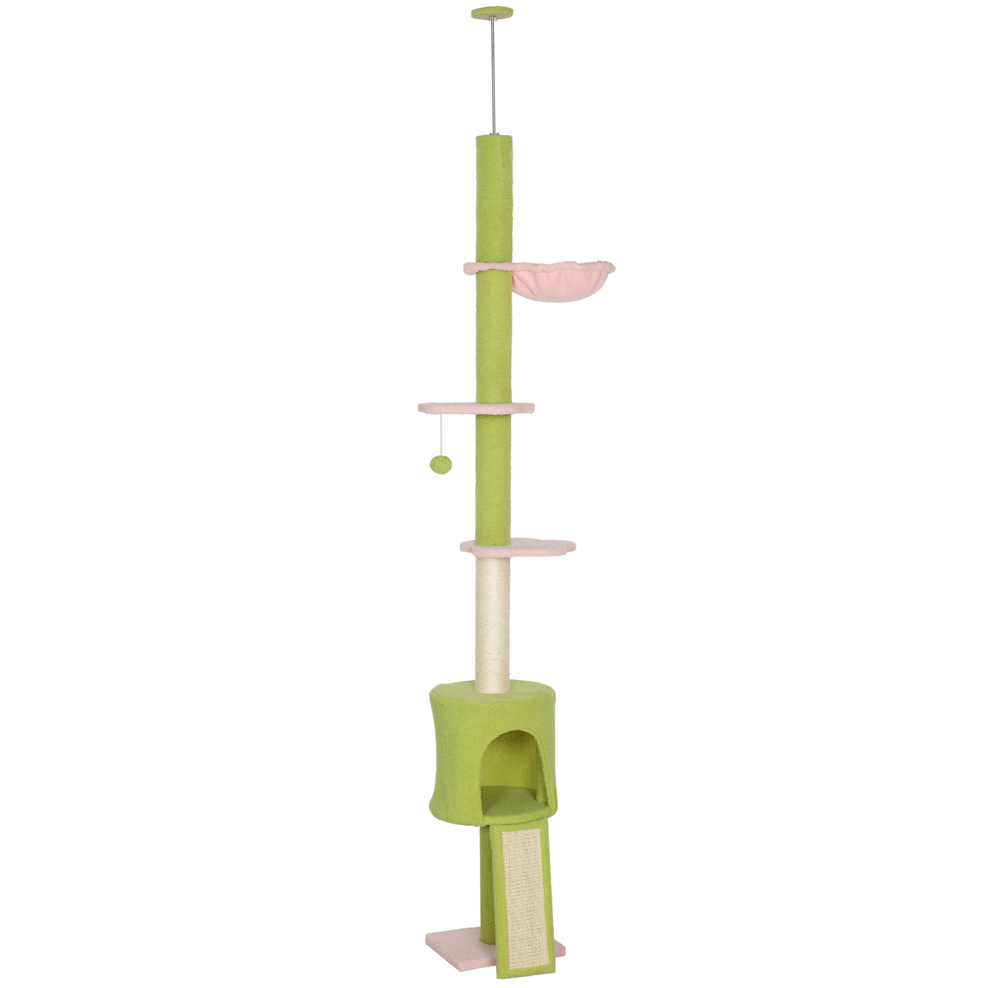 220-240 Cm Floor To Ceiling Cat Tree Adjustable Height — image 5