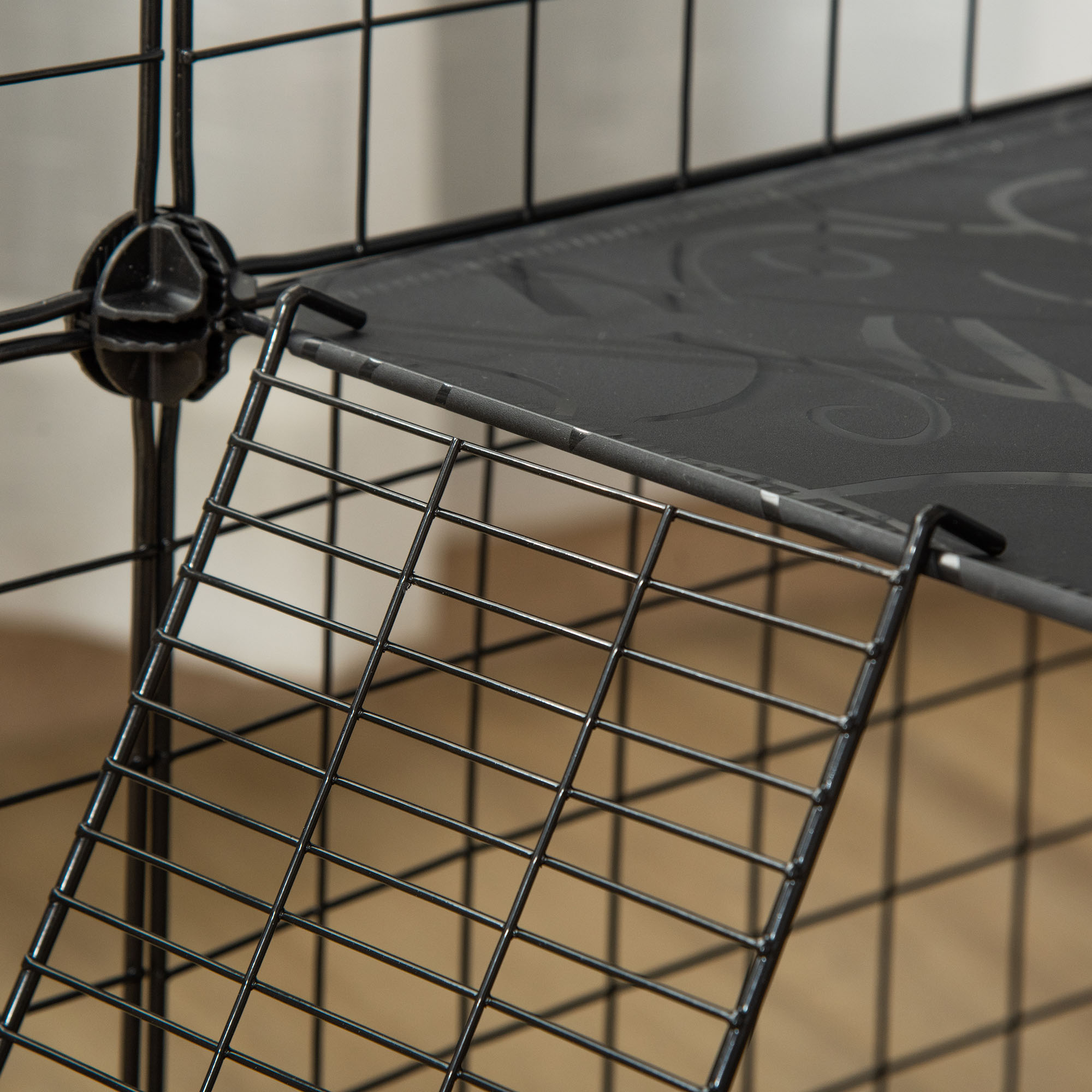 Pet Playpen With Door,Guinea Pigs Metal Mesh Cage,Customizable Fence For Small — image 3