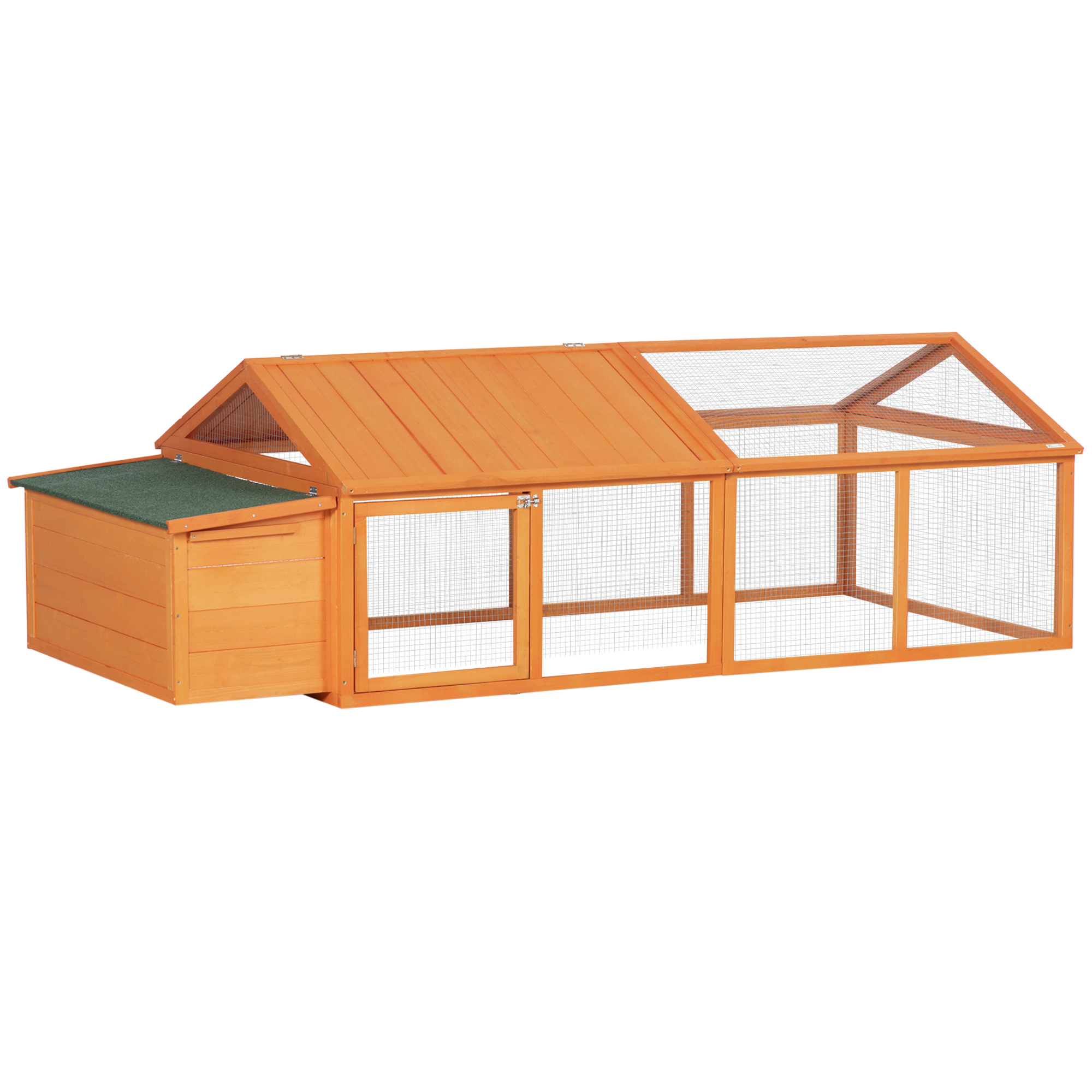 Wooden Chicken Coop With Nesting Box,Openable Roof,for 4-8 Chickens — image 3
