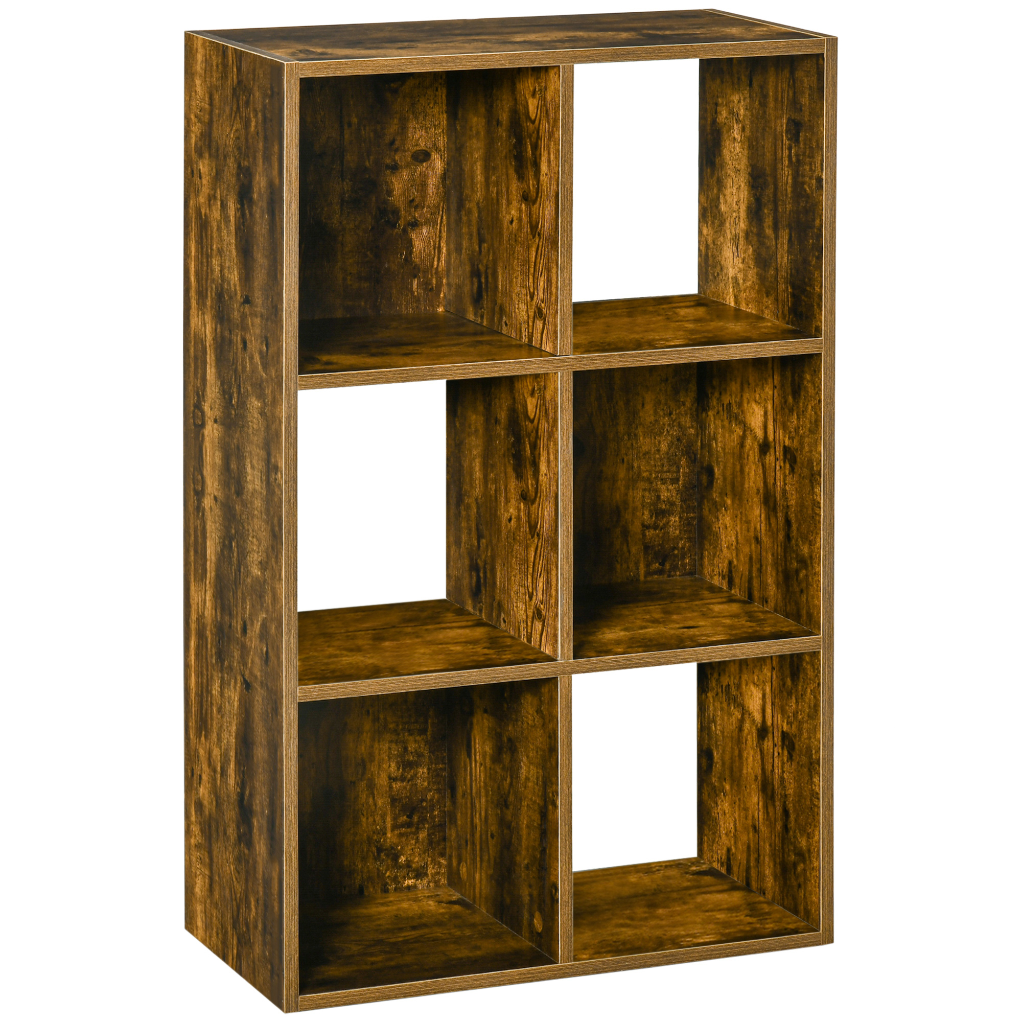 Industrial Style Storage Shelf,Bookcase,Bookshelf With 6 — image 4