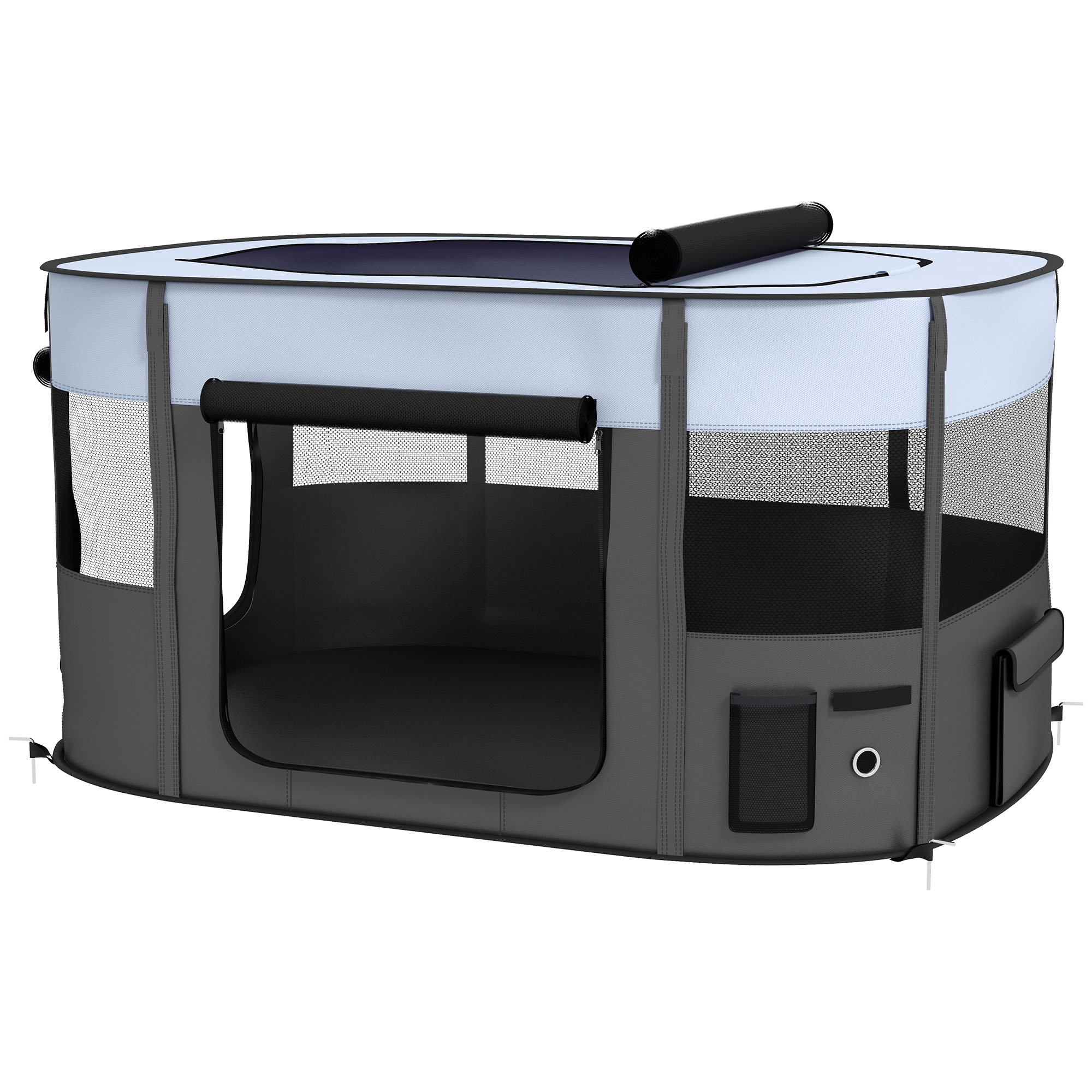 Foldable Dog Pen With Storage Bag For Indoor/Outdoor Use,Portable Pet — image 4