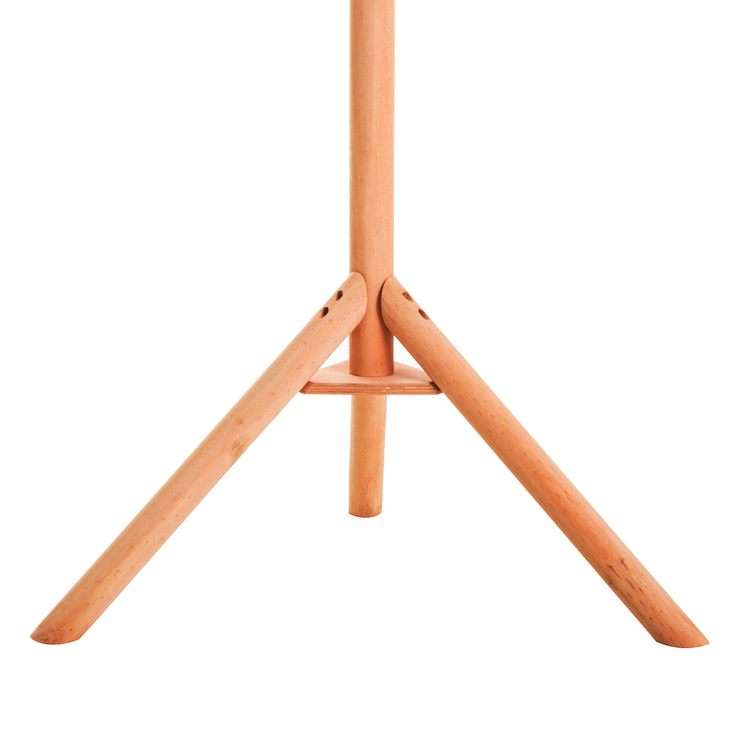 Wooden bird table for the garden feeding station,153hcm