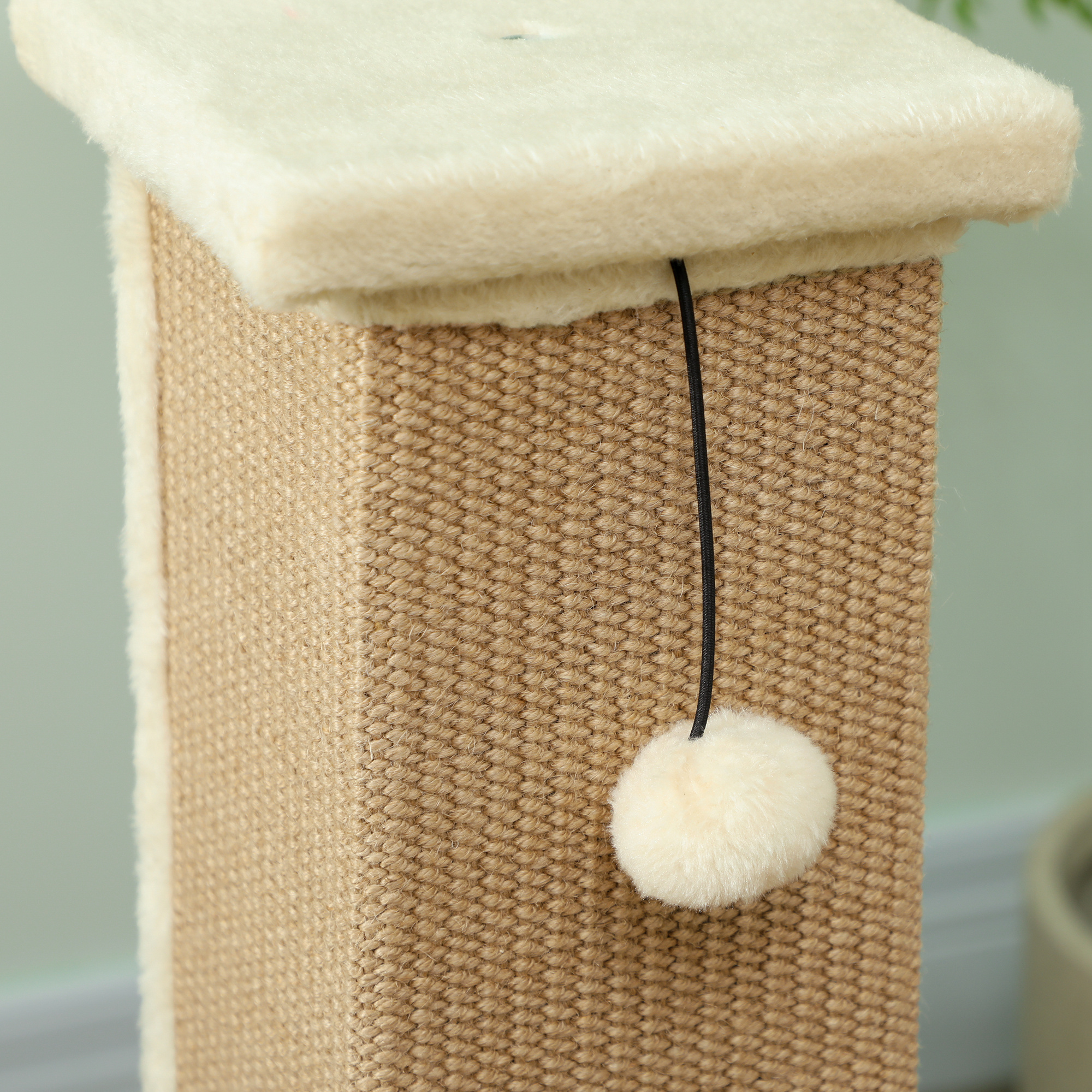 81cm Cat Scratcher,Vertical Full Scratcher W/ Natural Jute Rope,Hanging — image 3