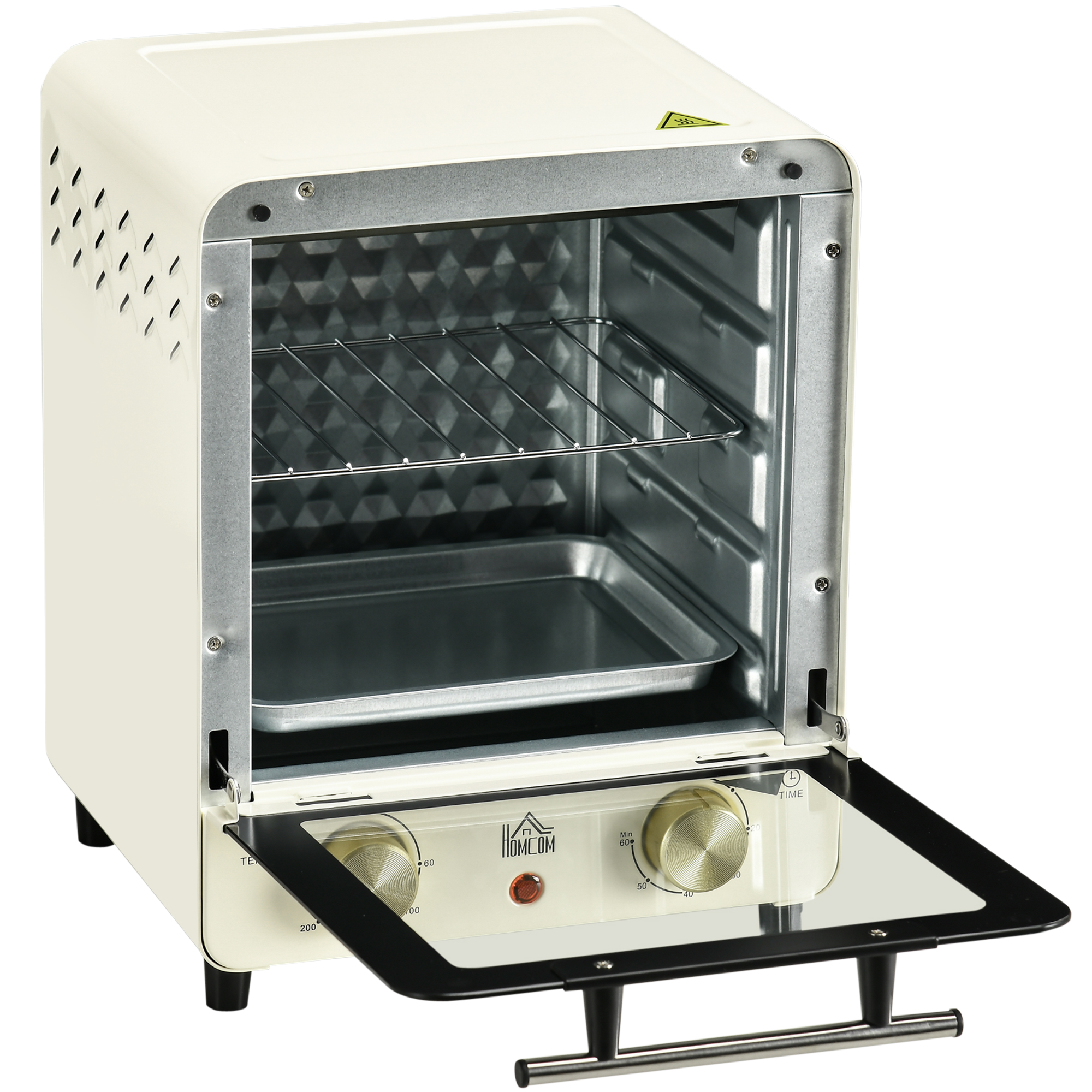 Mini Oven,15 Litres Electric Oven And Grill With 60-230℃ Adjustable — image 2