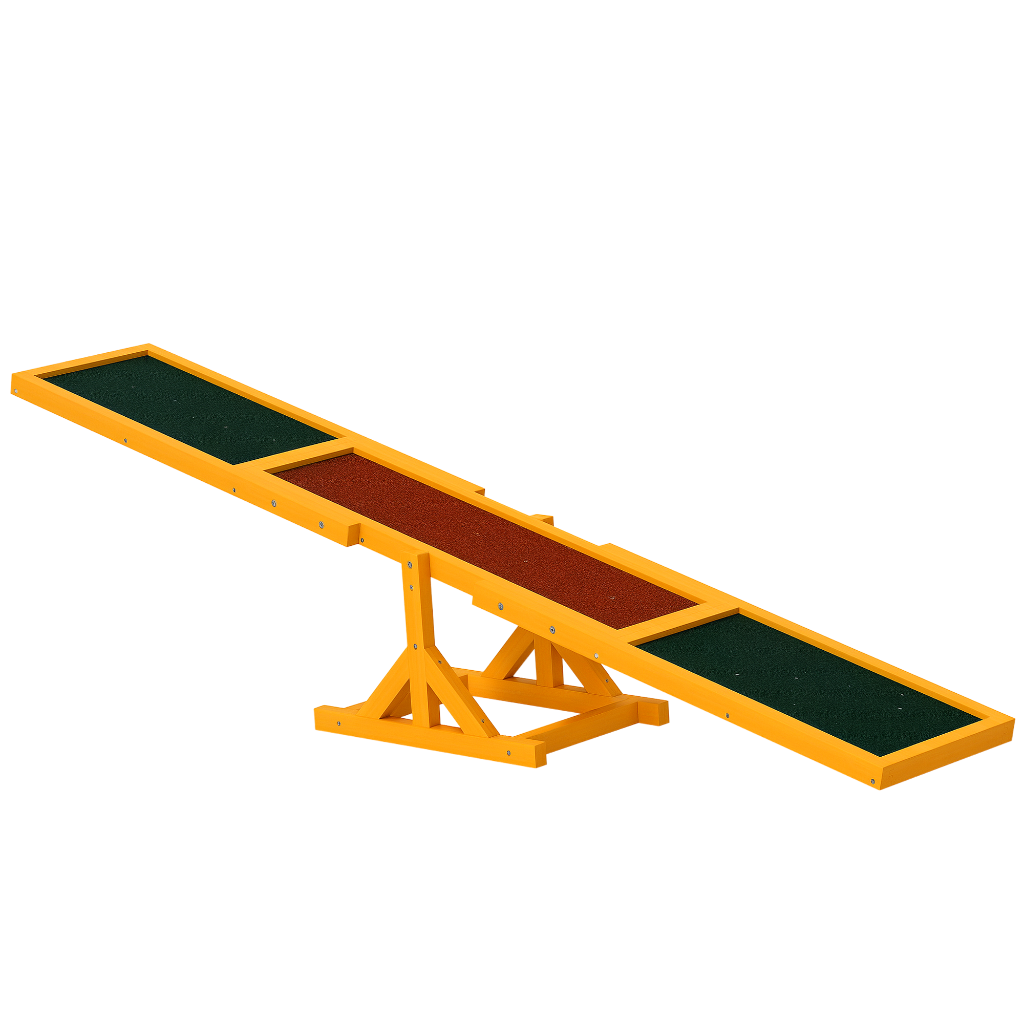 Wooden Pet Seesaw For Big Dogs,Dog Agility Equipment With Anti-Slip — image 3