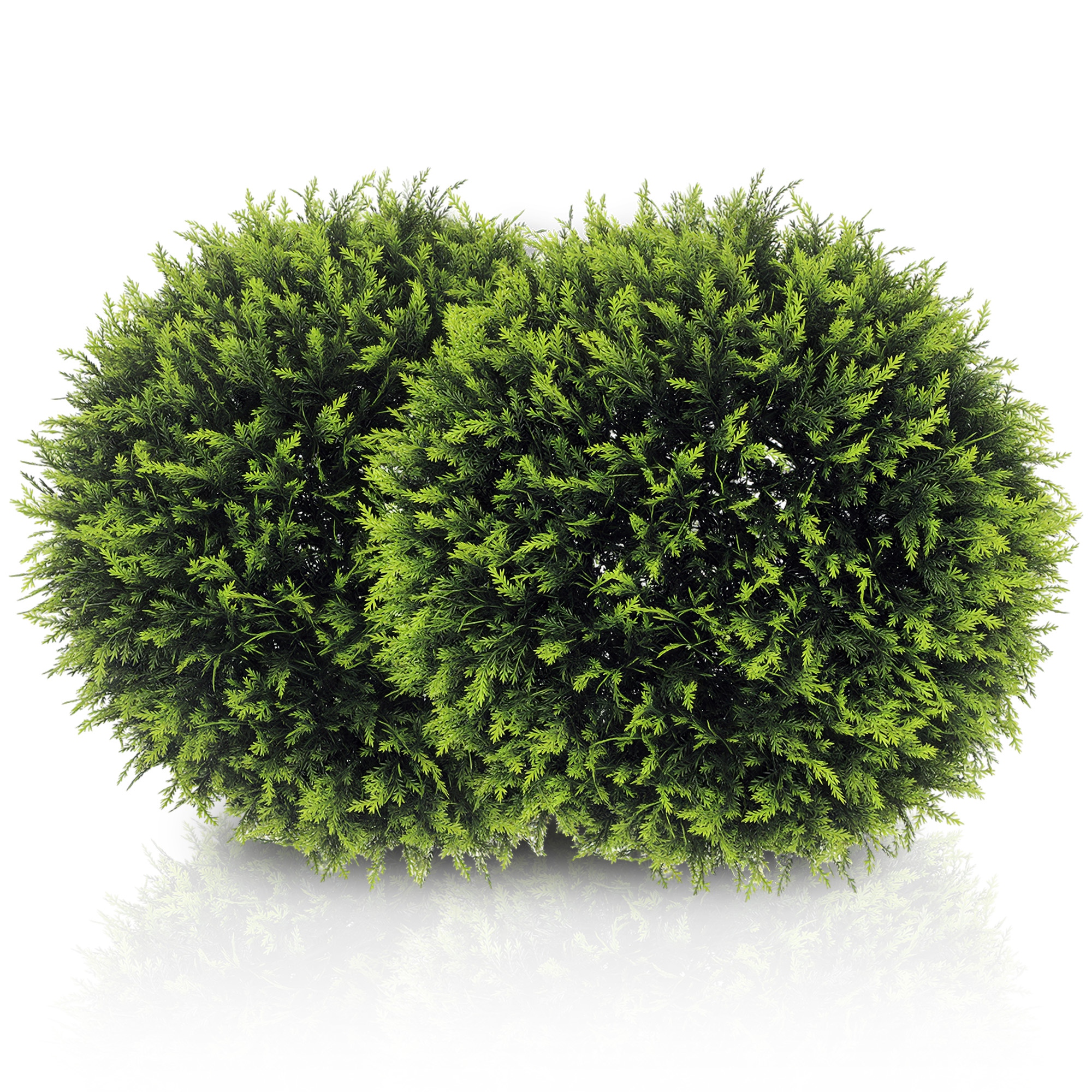 Set Of 2 Artificial Plant Topiary Balls,UV-protected Fake Decorative — image 2