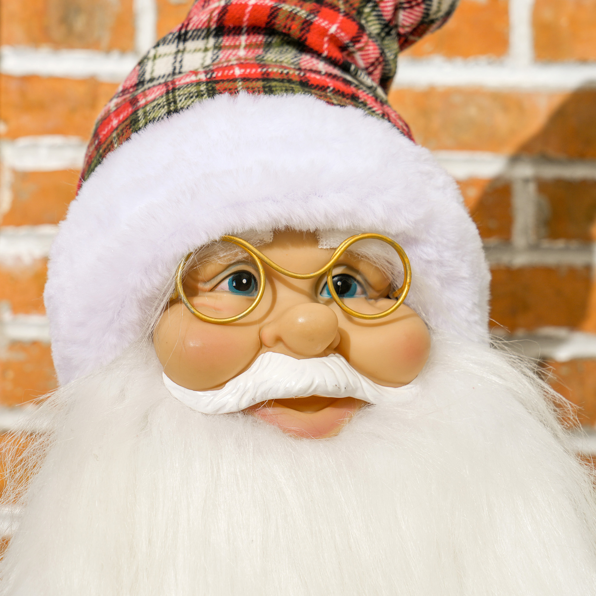 120cm Animated Santa Claus Figure,with Sound