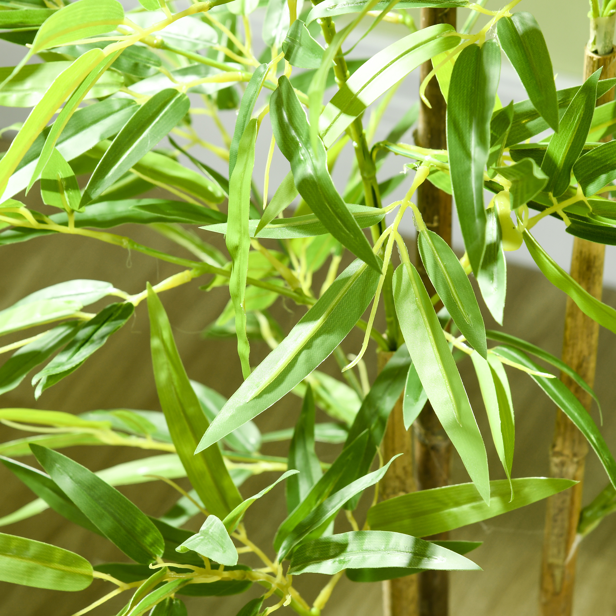 Artificial Plant Bamboo Tree Height 120 Cm With Pot For Home Indoor Decor — image 4