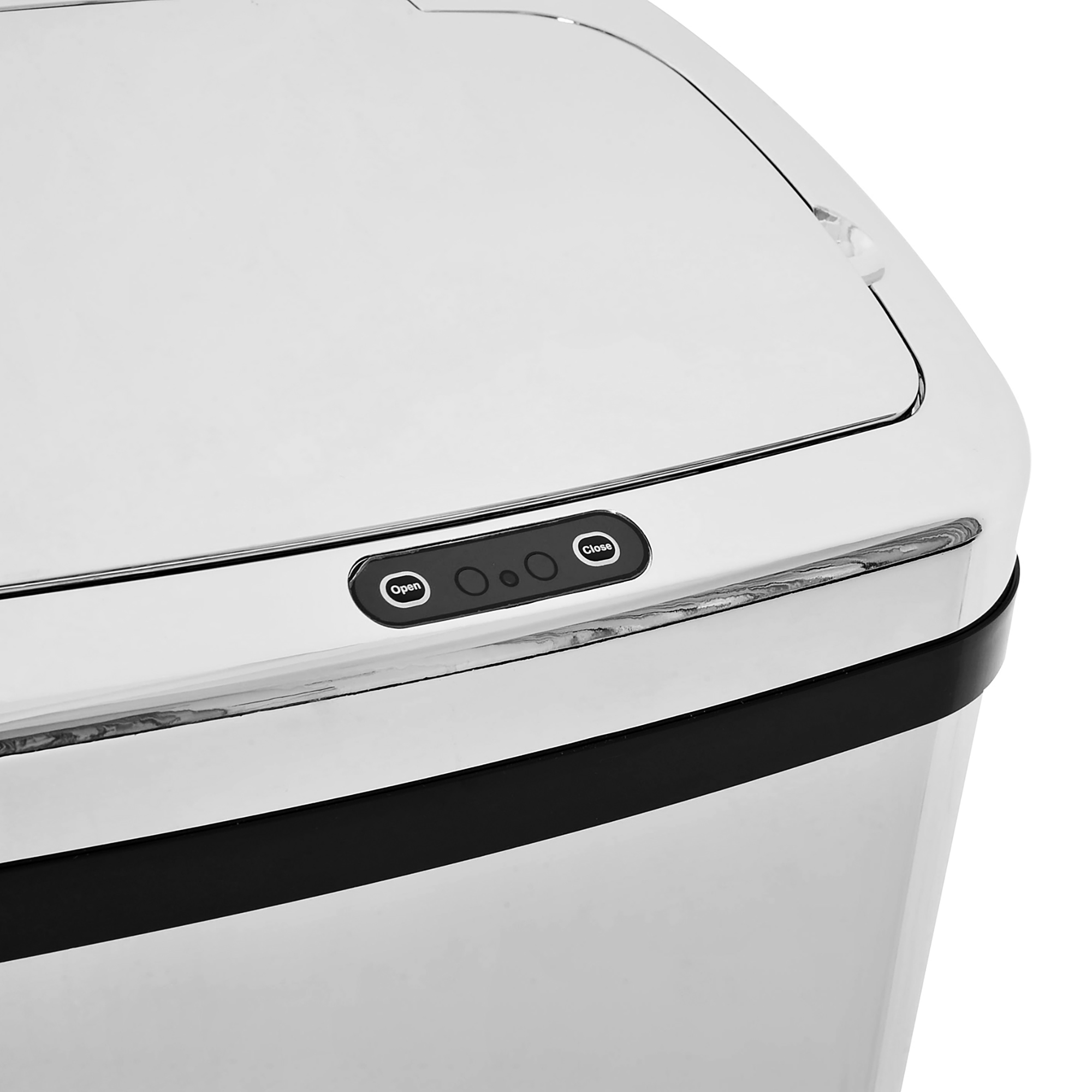 50L Infrared Touchless Automatic Motion Sensor Dustbin Stainless Steel Trash — image 4