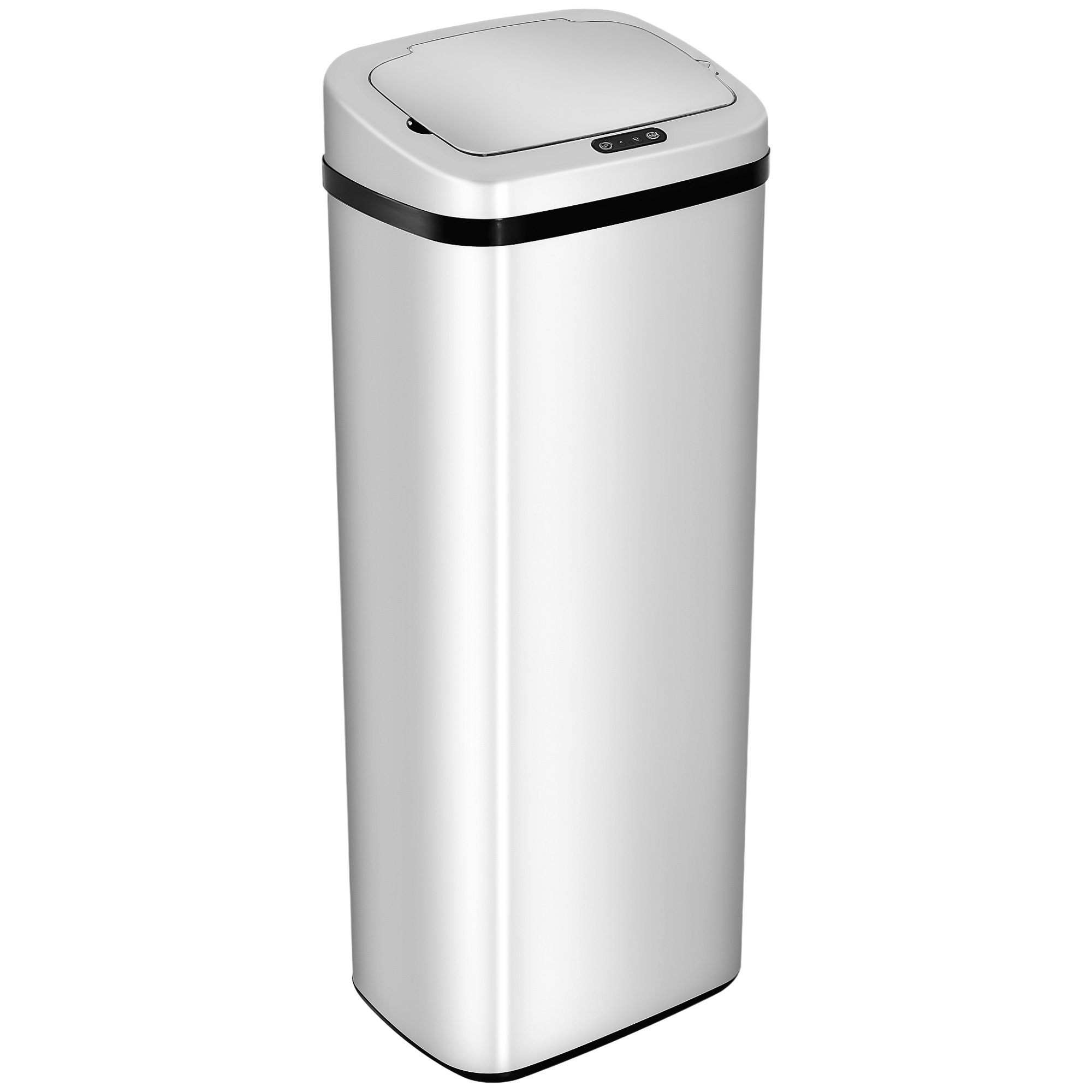 50L Infrared Touchless Automatic Motion Sensor Dustbin Stainless Steel Trash — image 5