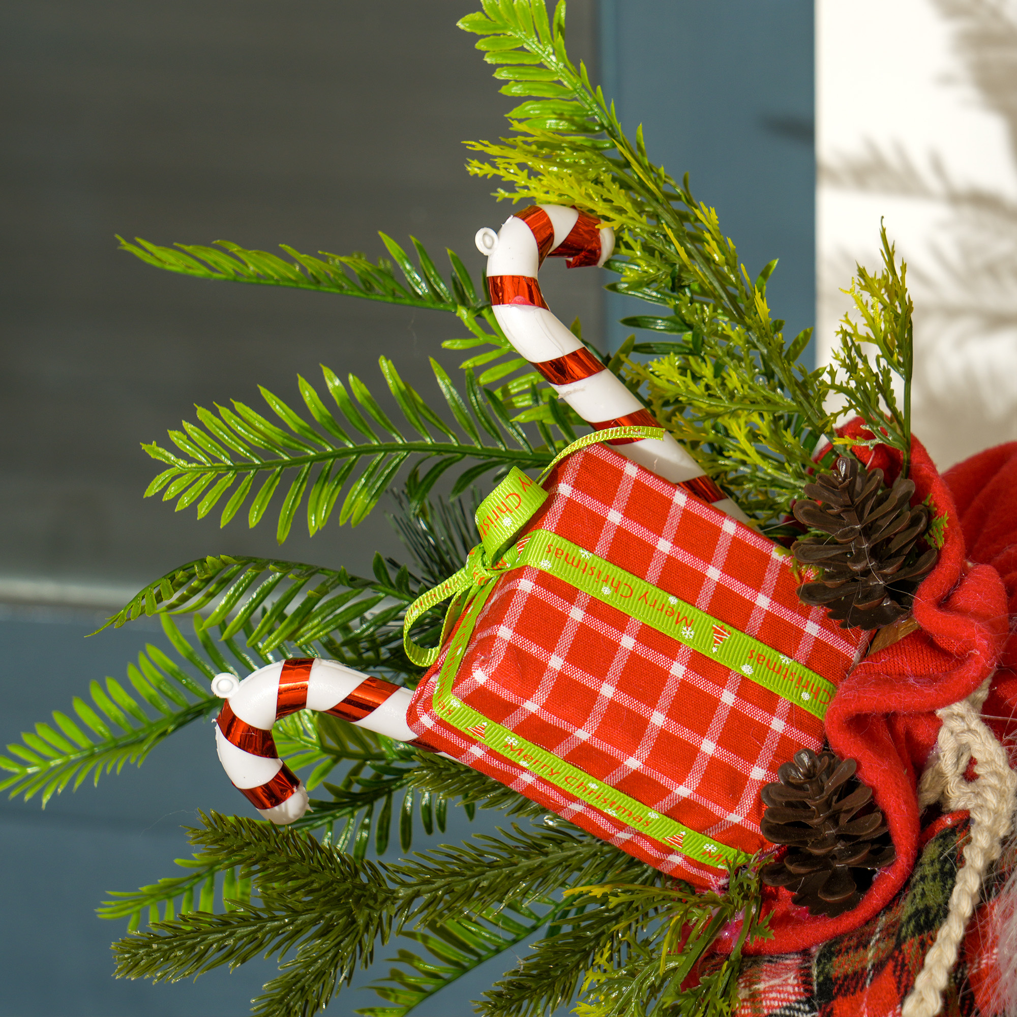 120cm Animated Santa Claus Figure,with Sound