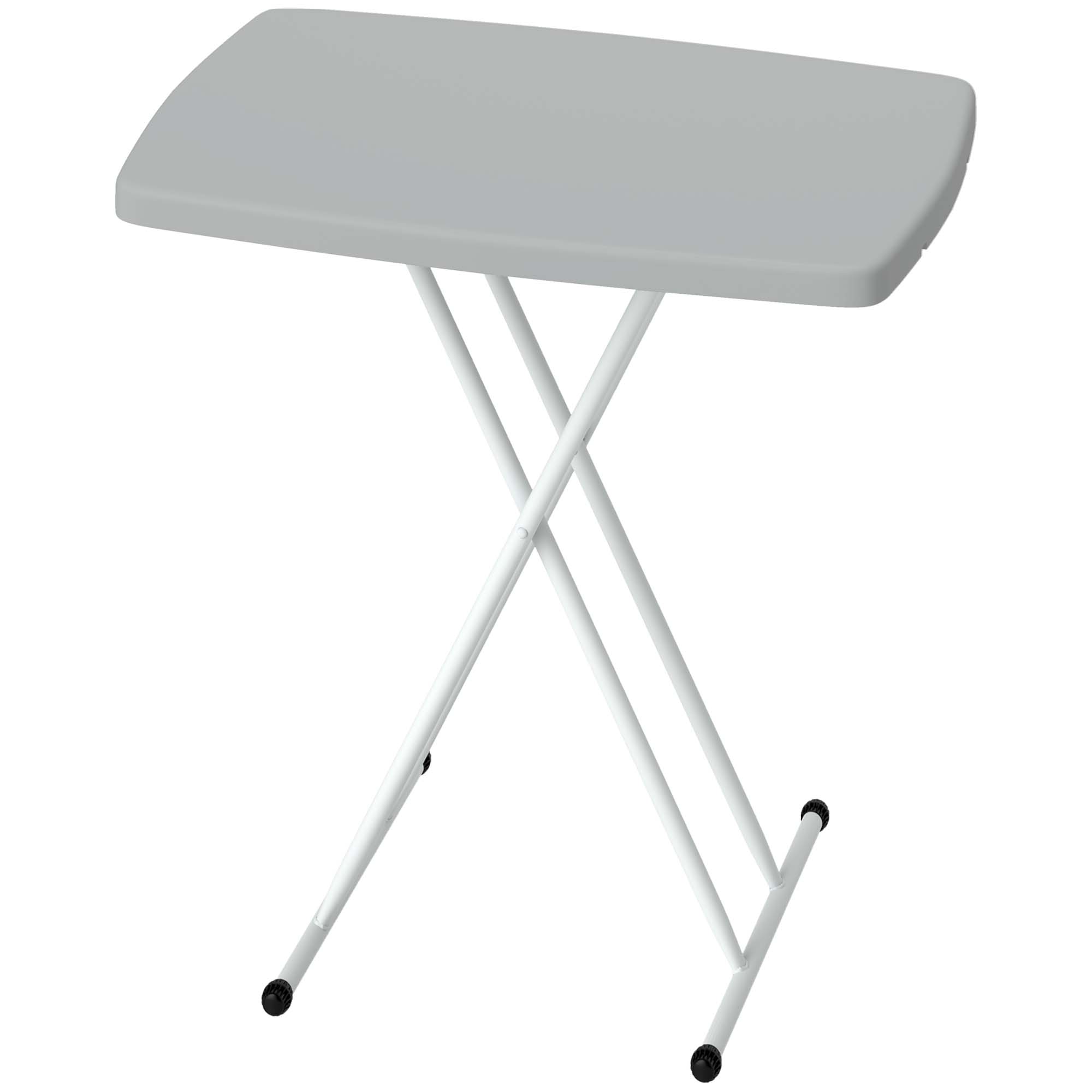 Minimal Folding Outdoor Table-Grey/White