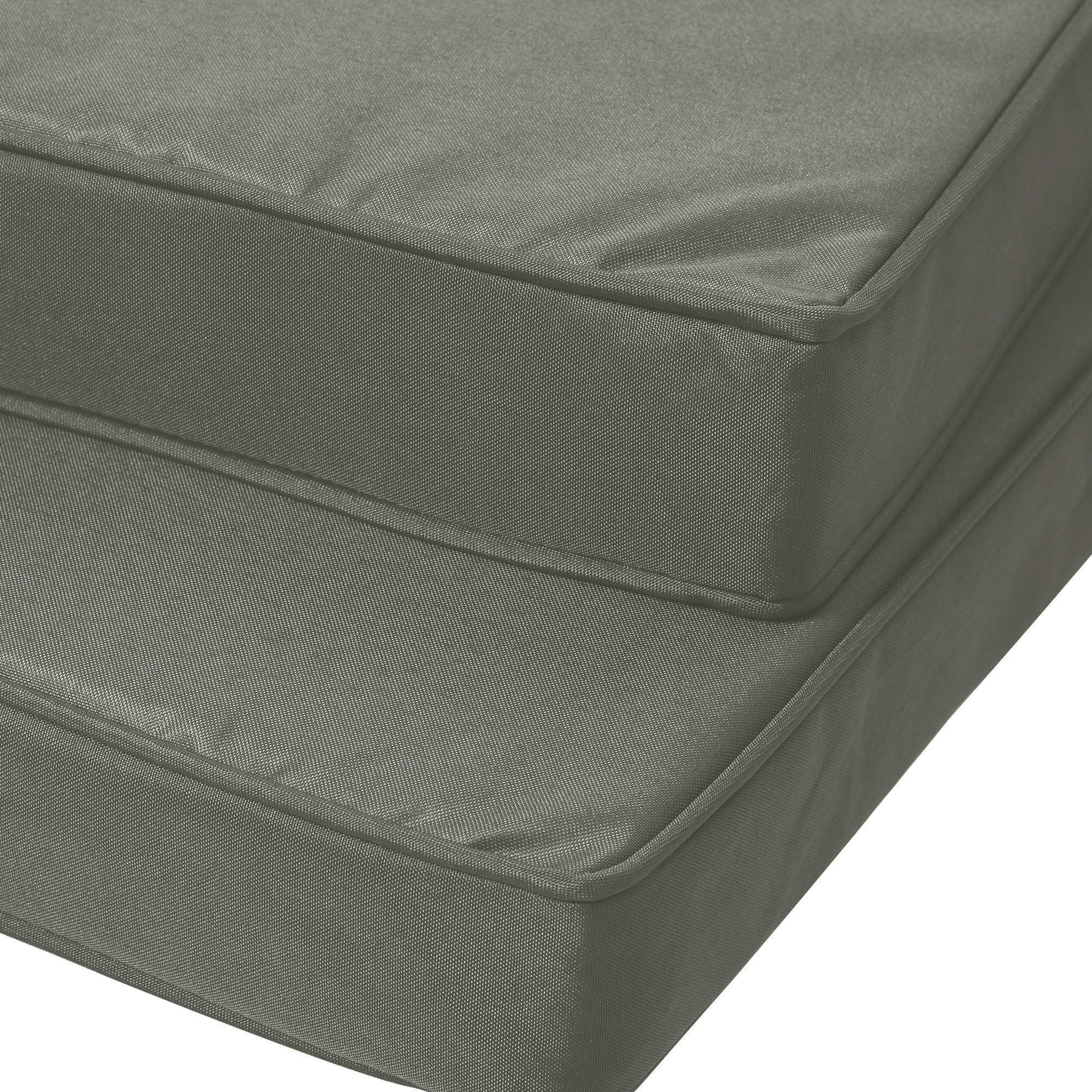 Set Of 2 Garden Chair Cushions With Ties,45 X 45 Cm Replacement For Outdoor — image 2