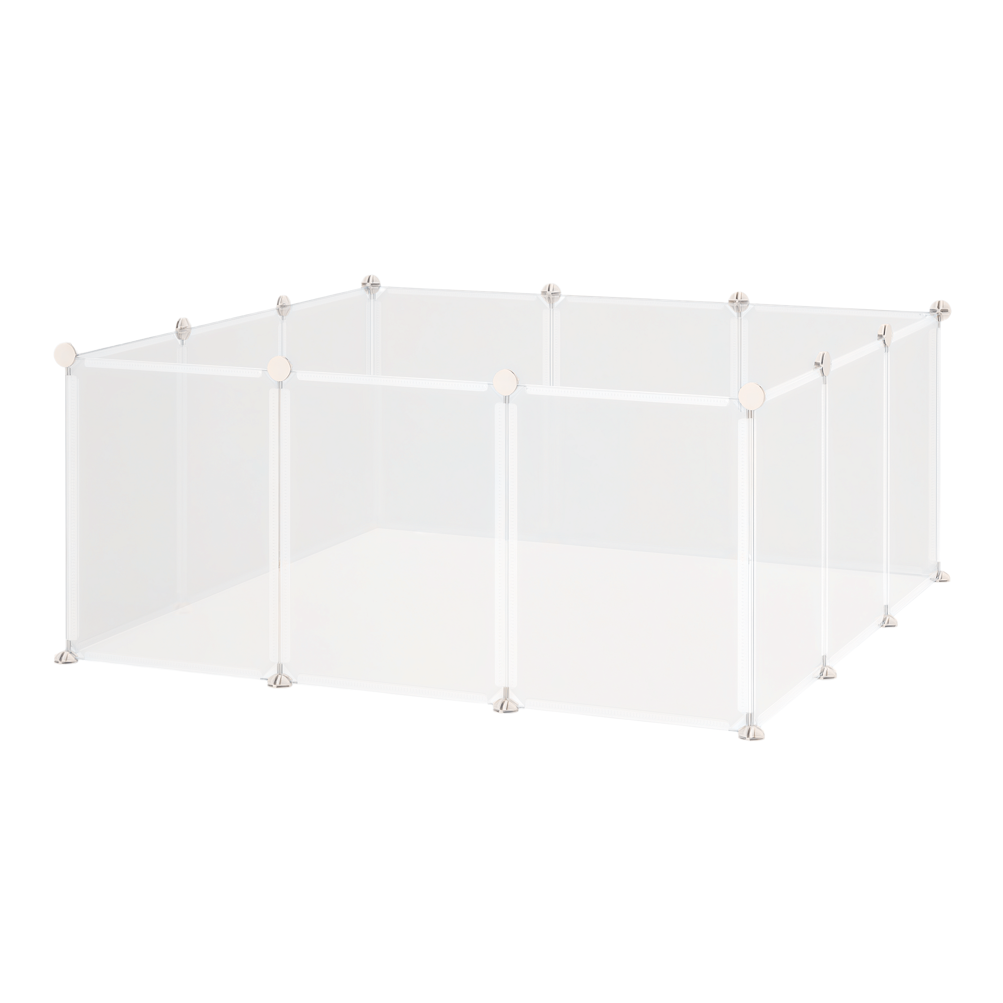 Pet Playpen DIY Small Animal Cage Open Enclosure Portable Plastic Fence 12 — image 5