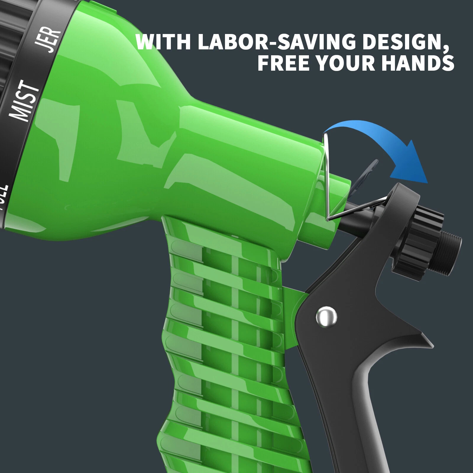 Expandable Garden Hose Pipe 25ft To 250ft Anti Kink 7 Function Water Spray Gun — image 5